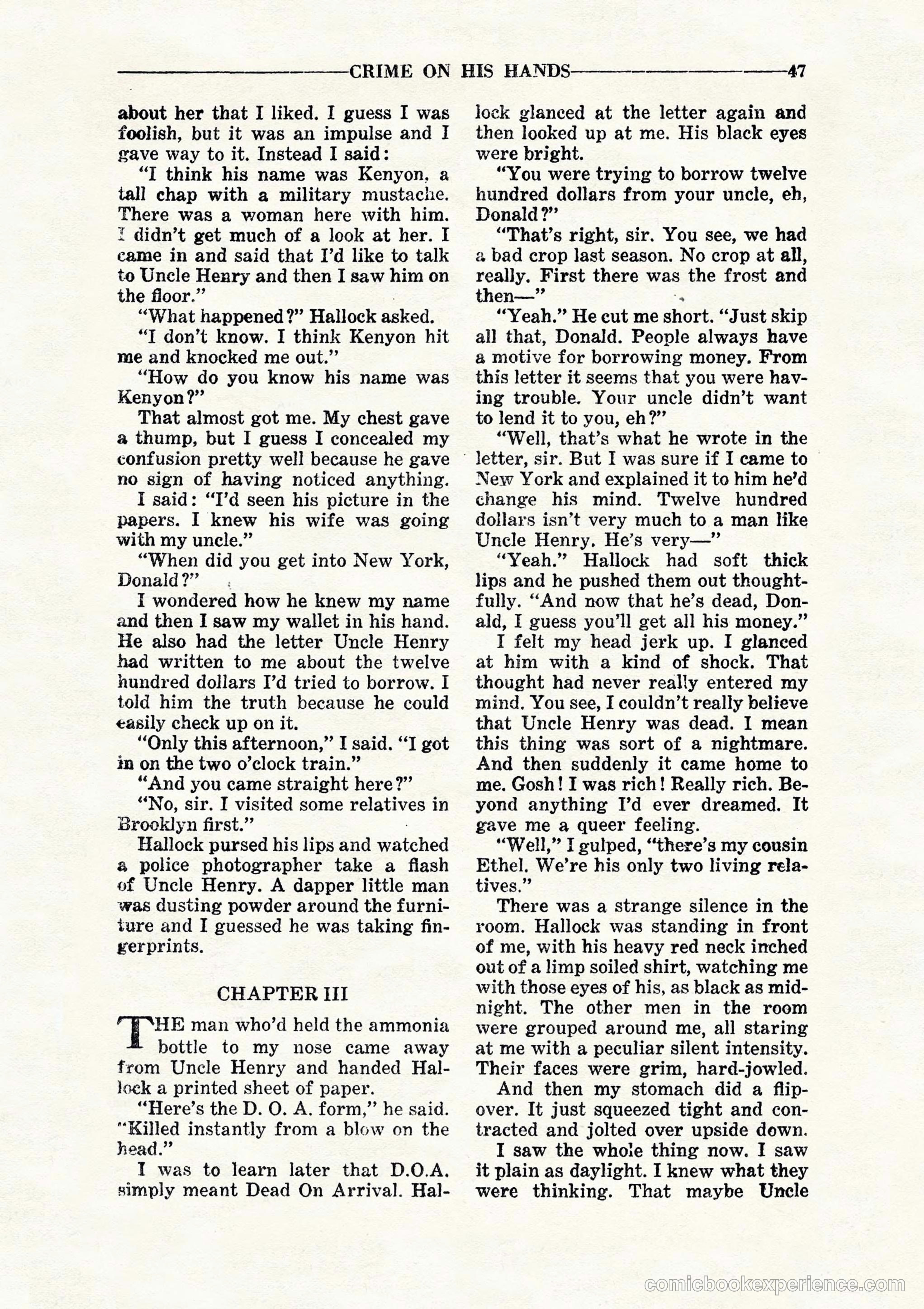 10 Story Detective, July 1942 — page 49 of 116