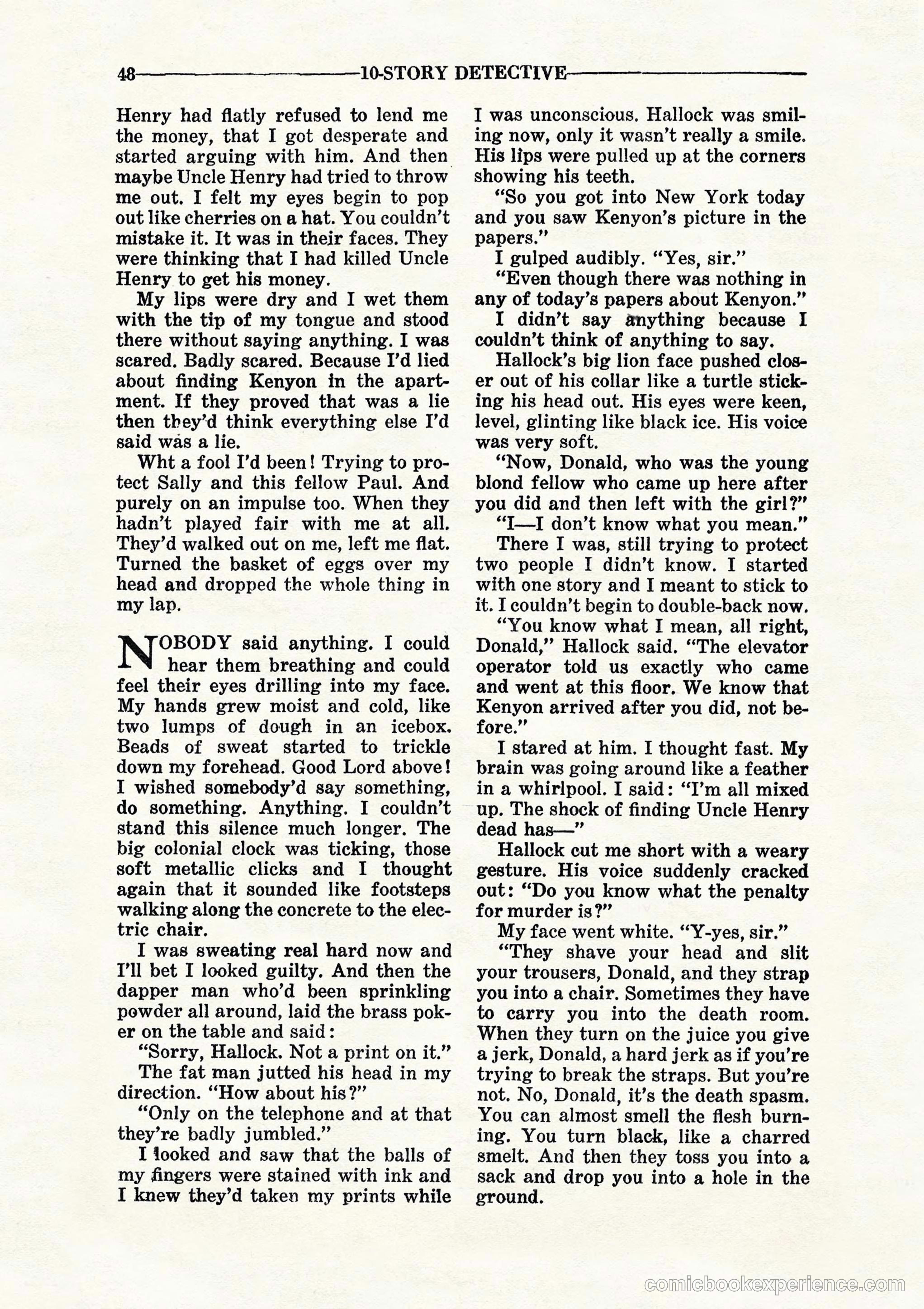 10 Story Detective, July 1942 — page 50 of 116