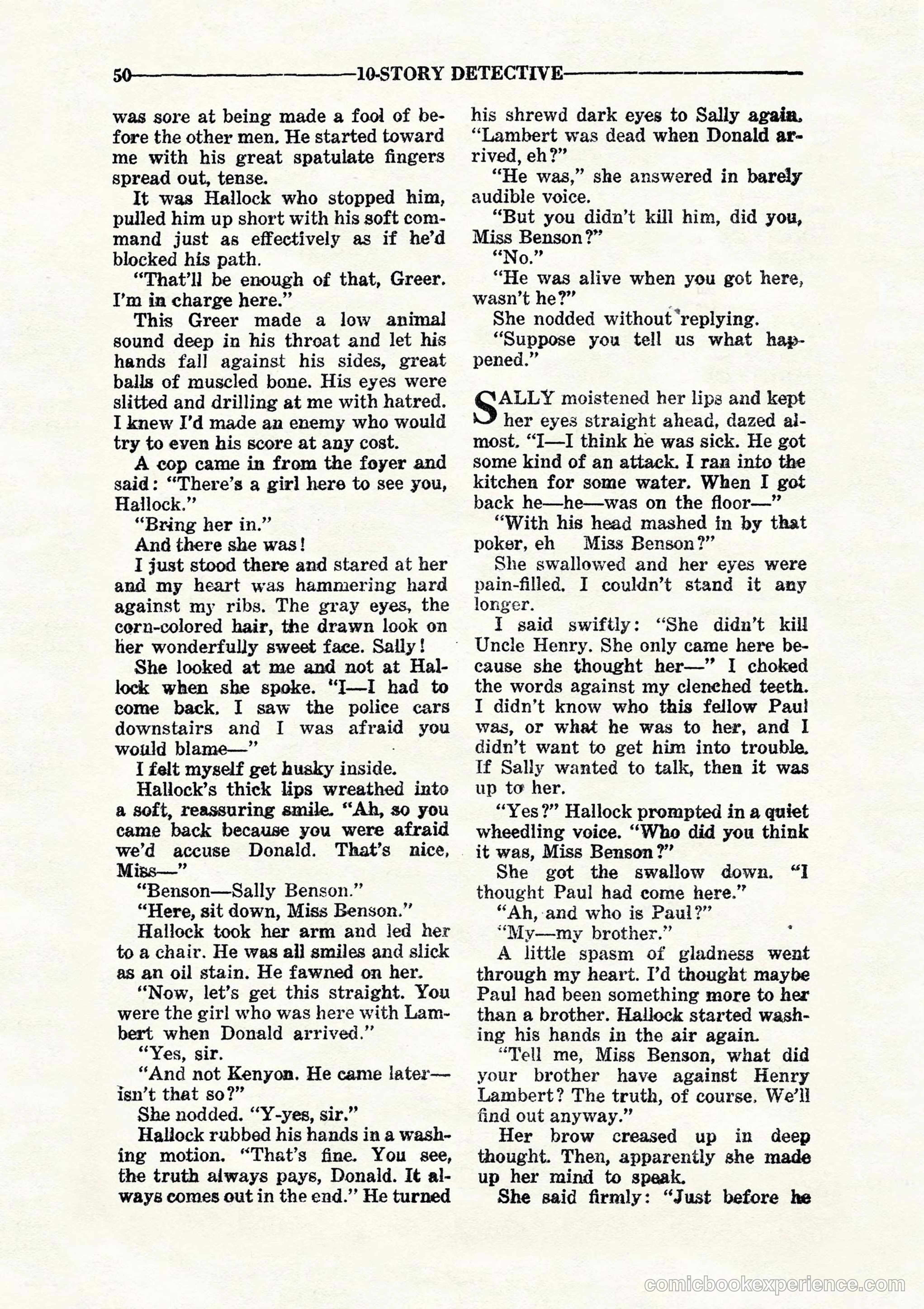 10 Story Detective, July 1942 — page 52 of 116