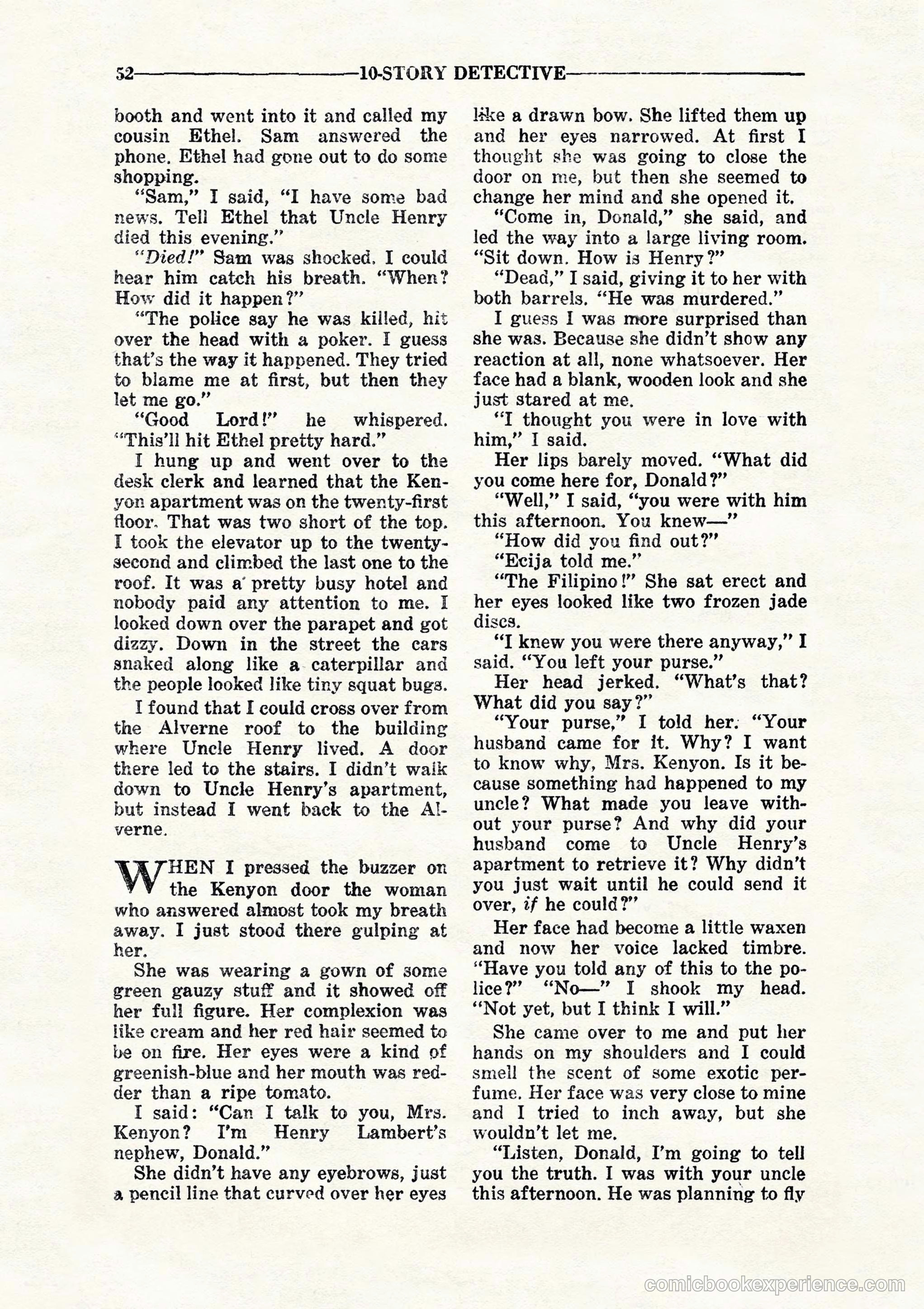10 Story Detective, July 1942 — page 54 of 116