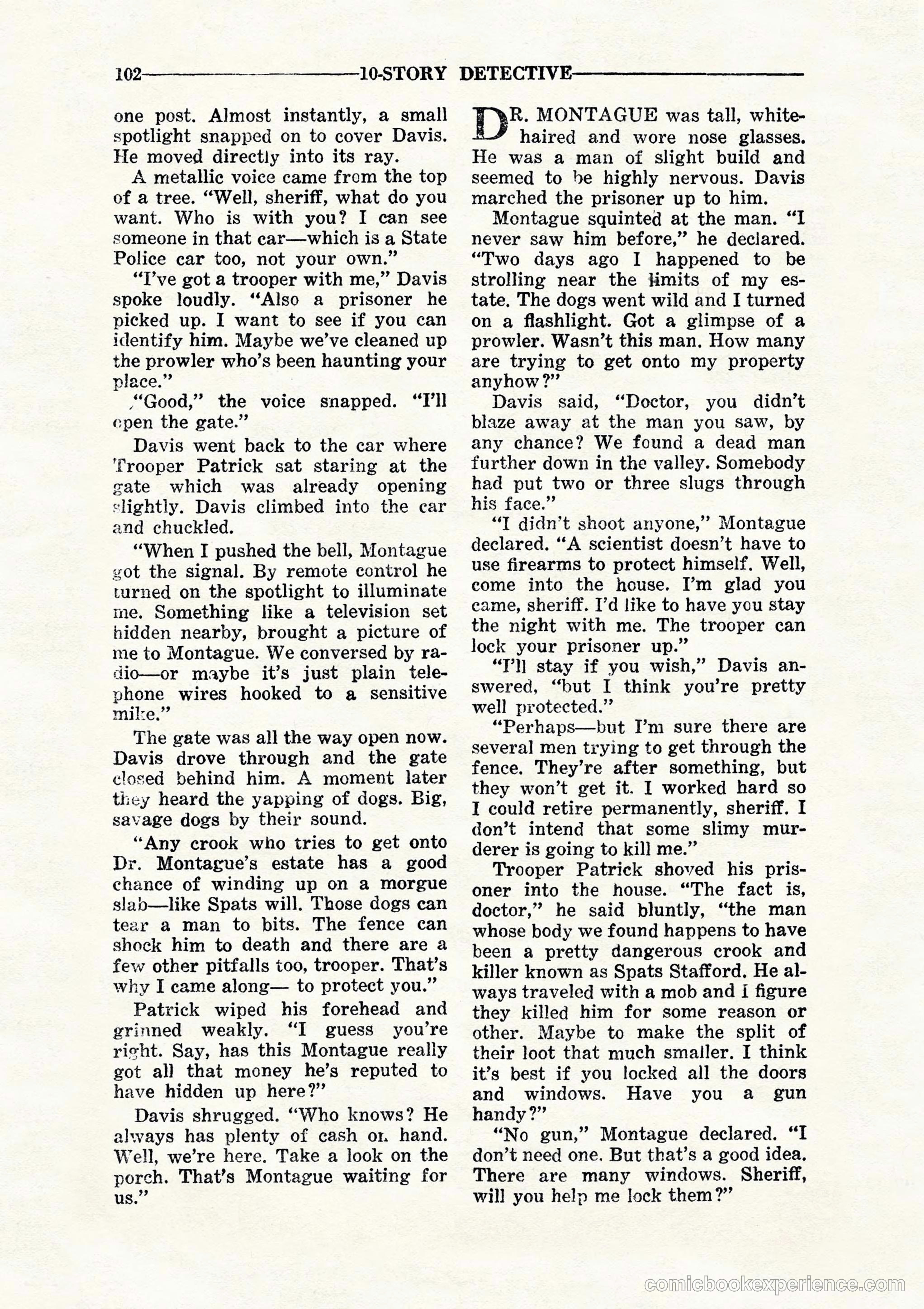 10 Story Detective, July 1942 — page 104 of 116