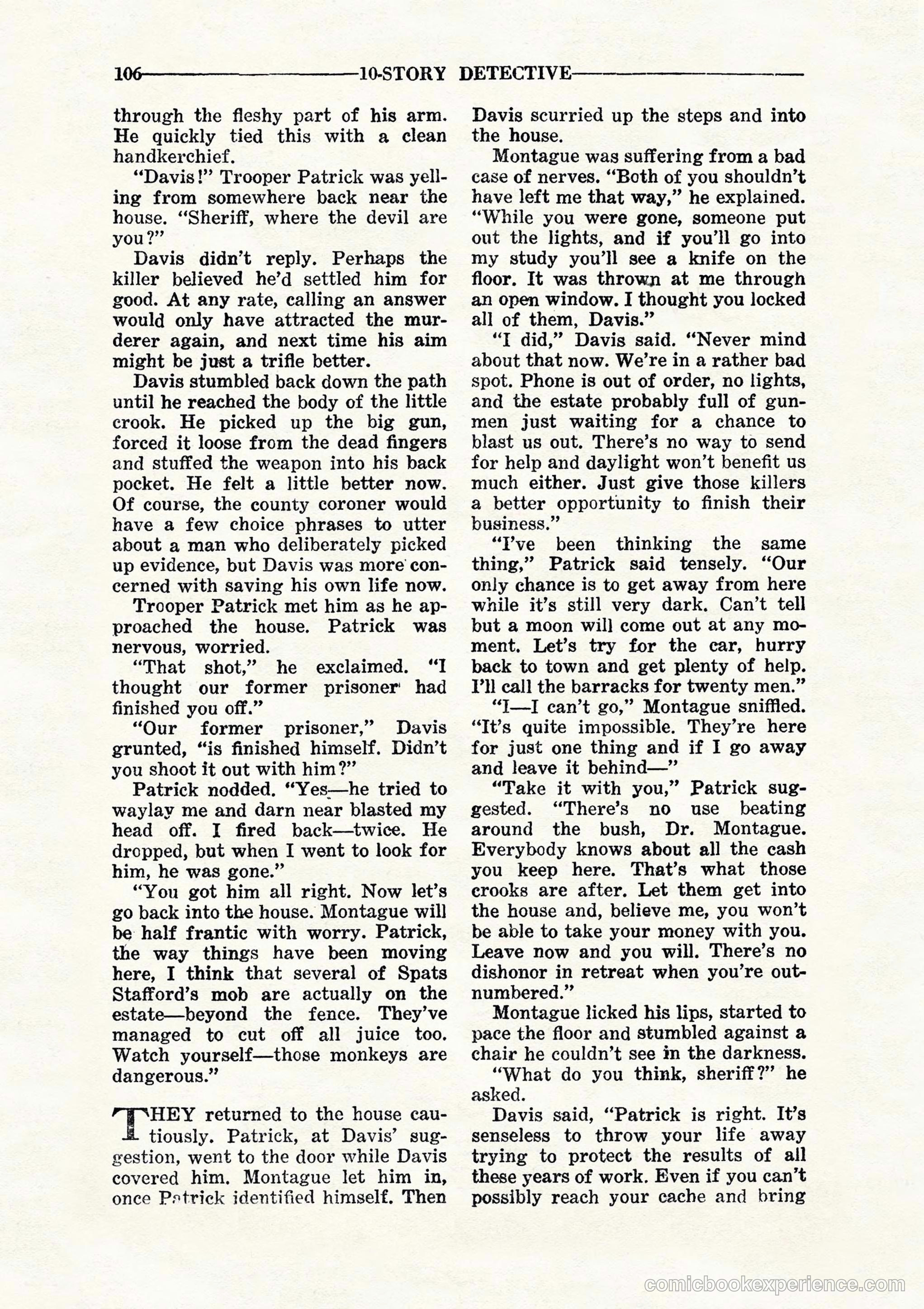 10 Story Detective, July 1942 — page 108 of 116