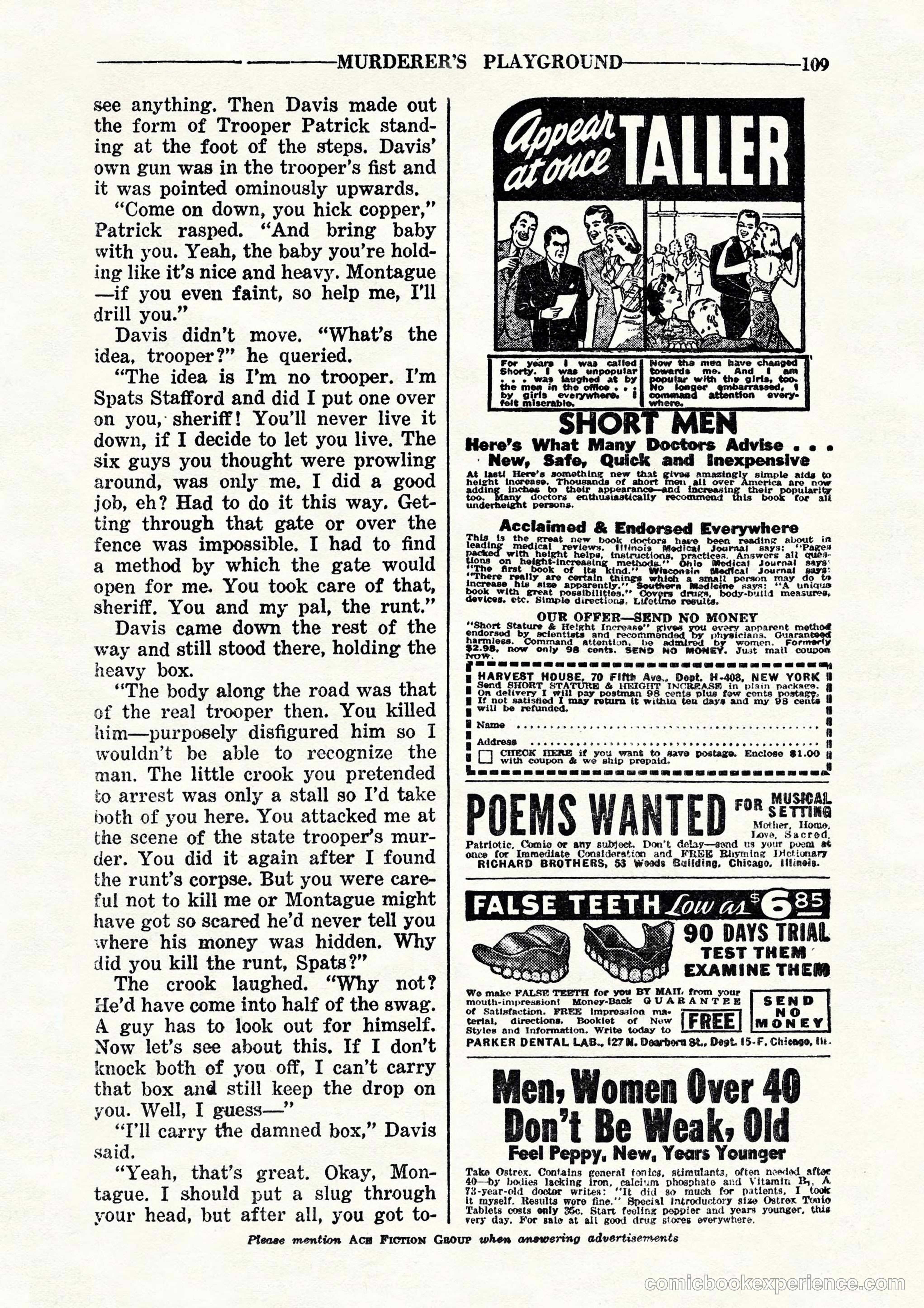 10 Story Detective, July 1942 — page 111 of 116