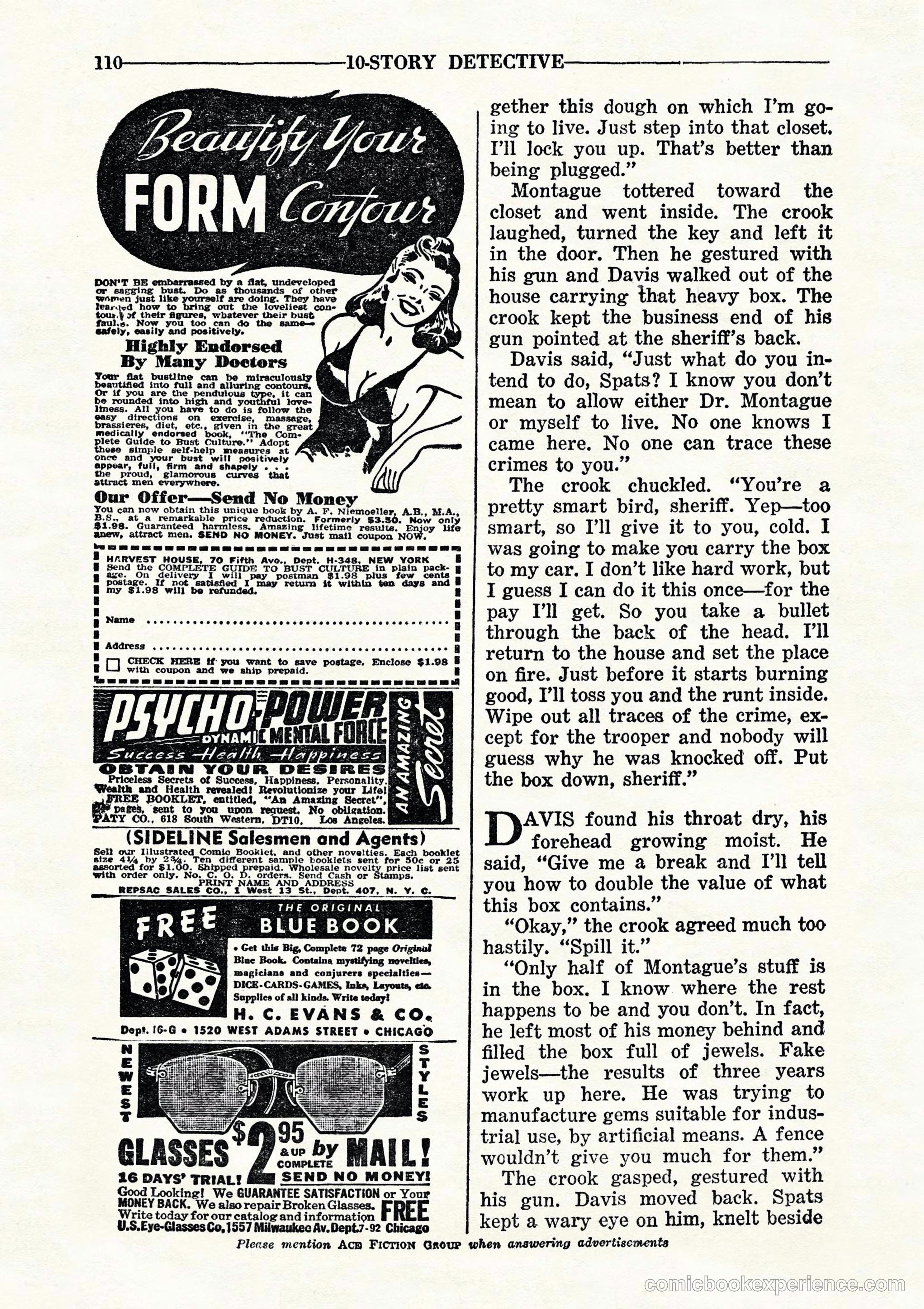 10 Story Detective, July 1942 — page 112 of 116