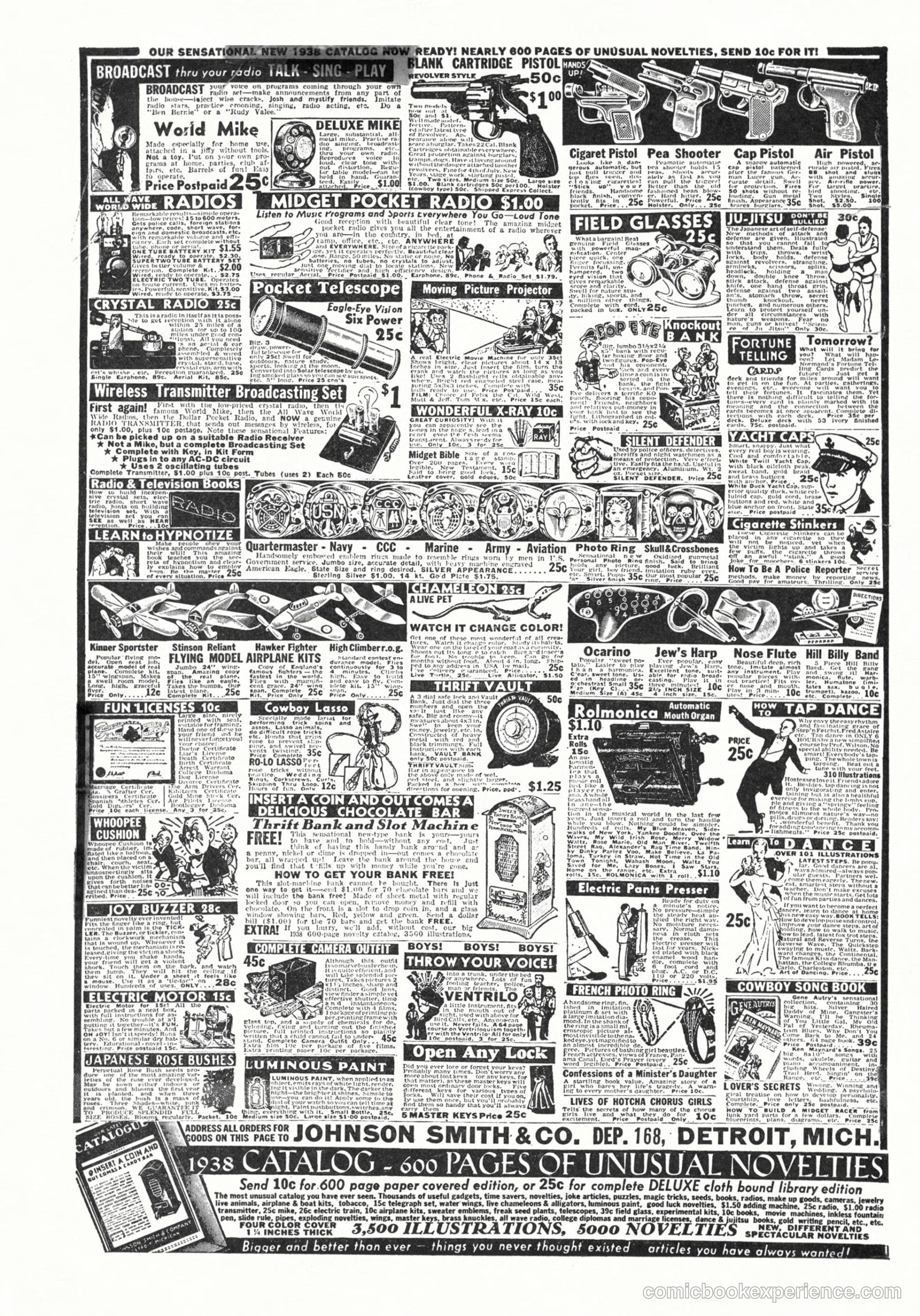 10-Story Detective Magazine Cover — page 2 of 116
