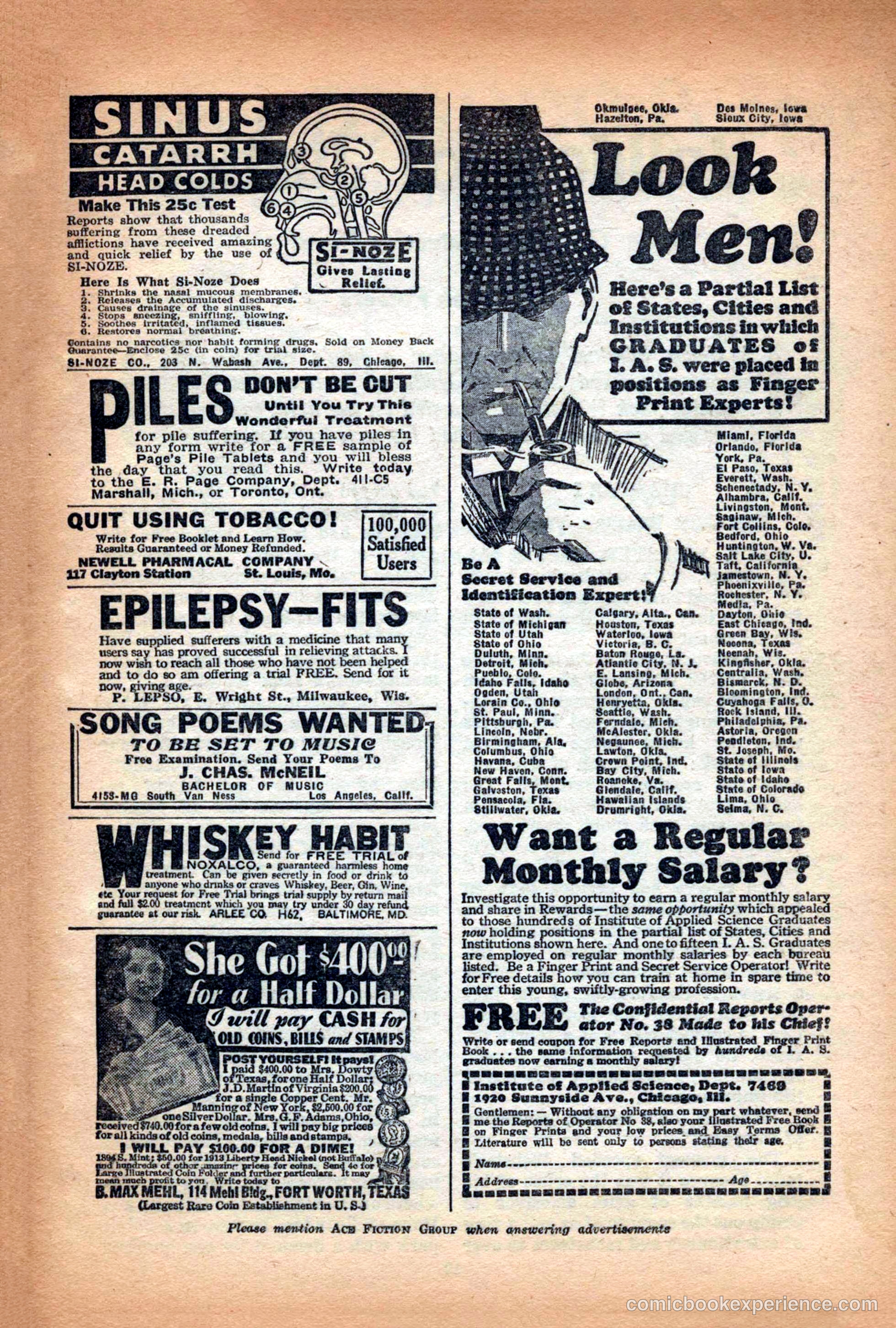 10-Story Detective Magazine Cover — page 11 of 116