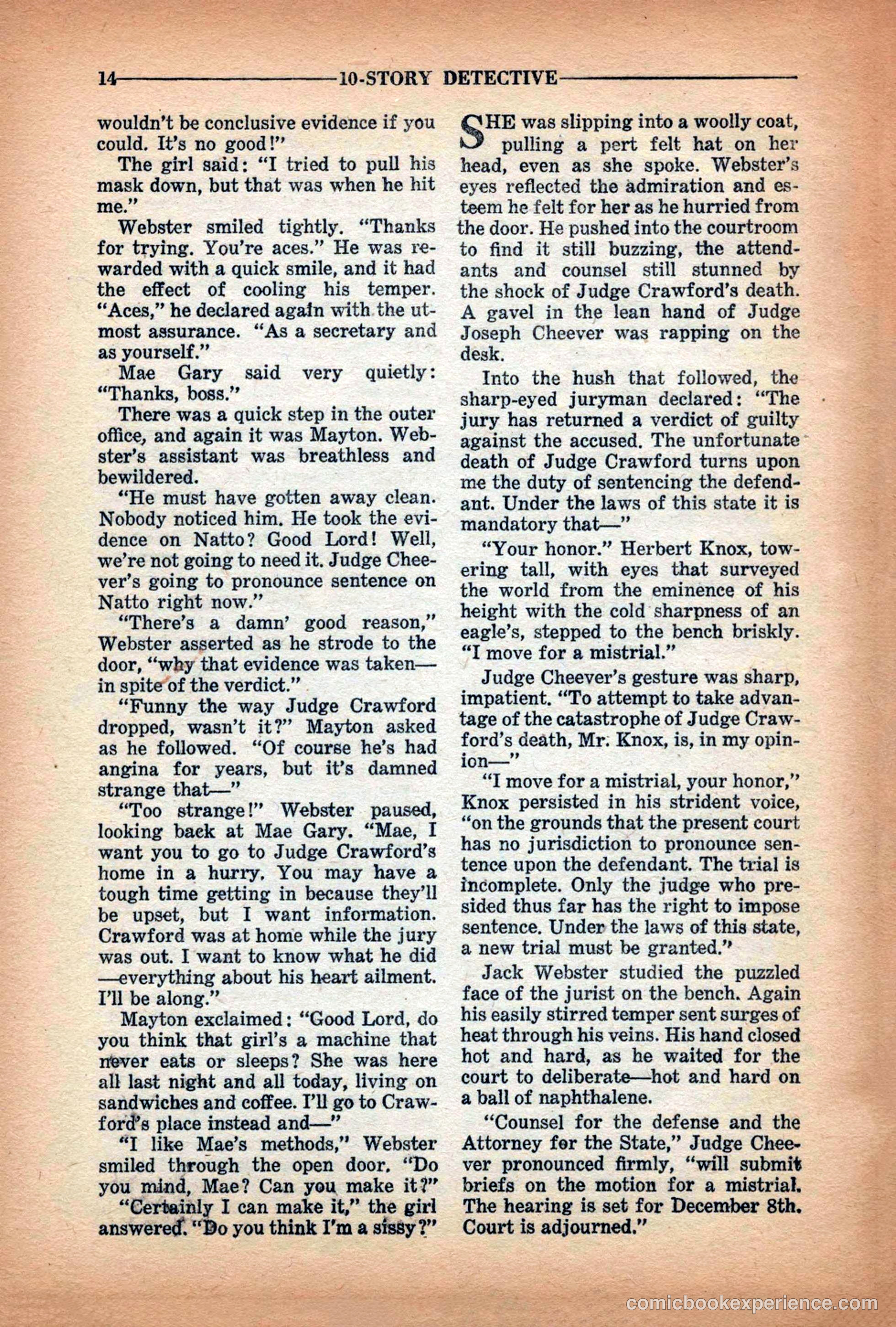10-Story Detective Magazine Cover — page 16 of 116