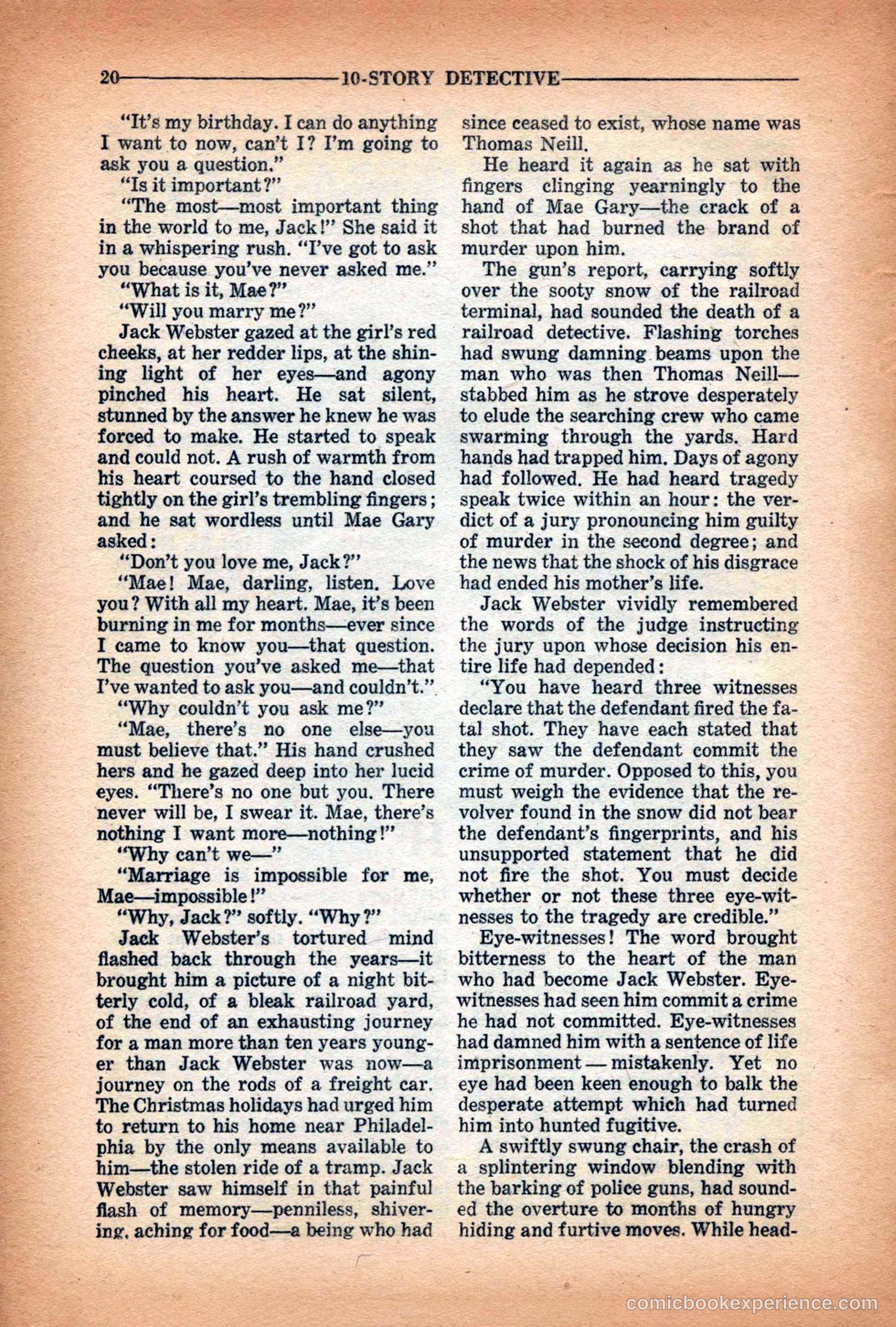10-Story Detective Magazine Cover — page 22 of 116