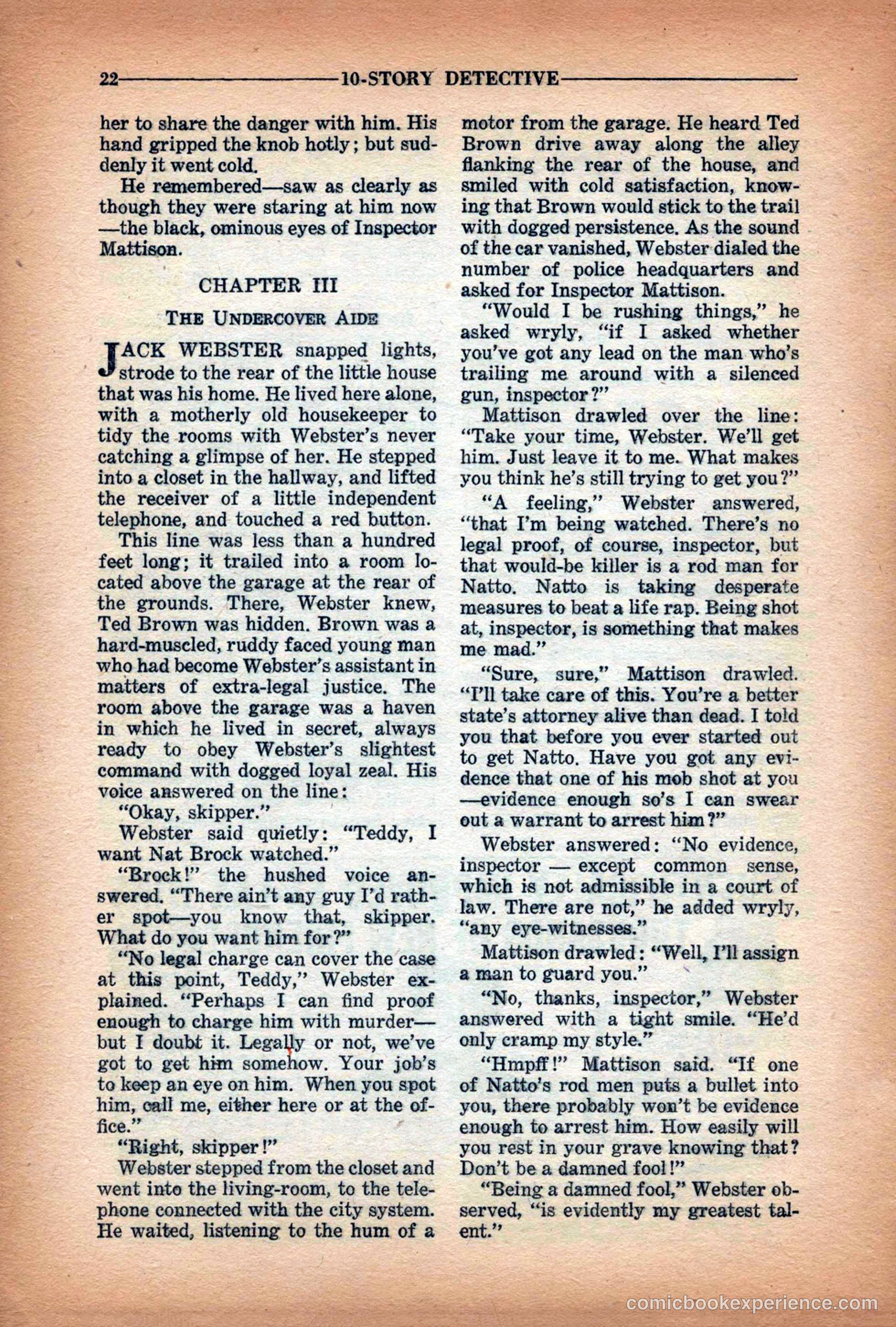 10-Story Detective Magazine Cover — page 24 of 116
