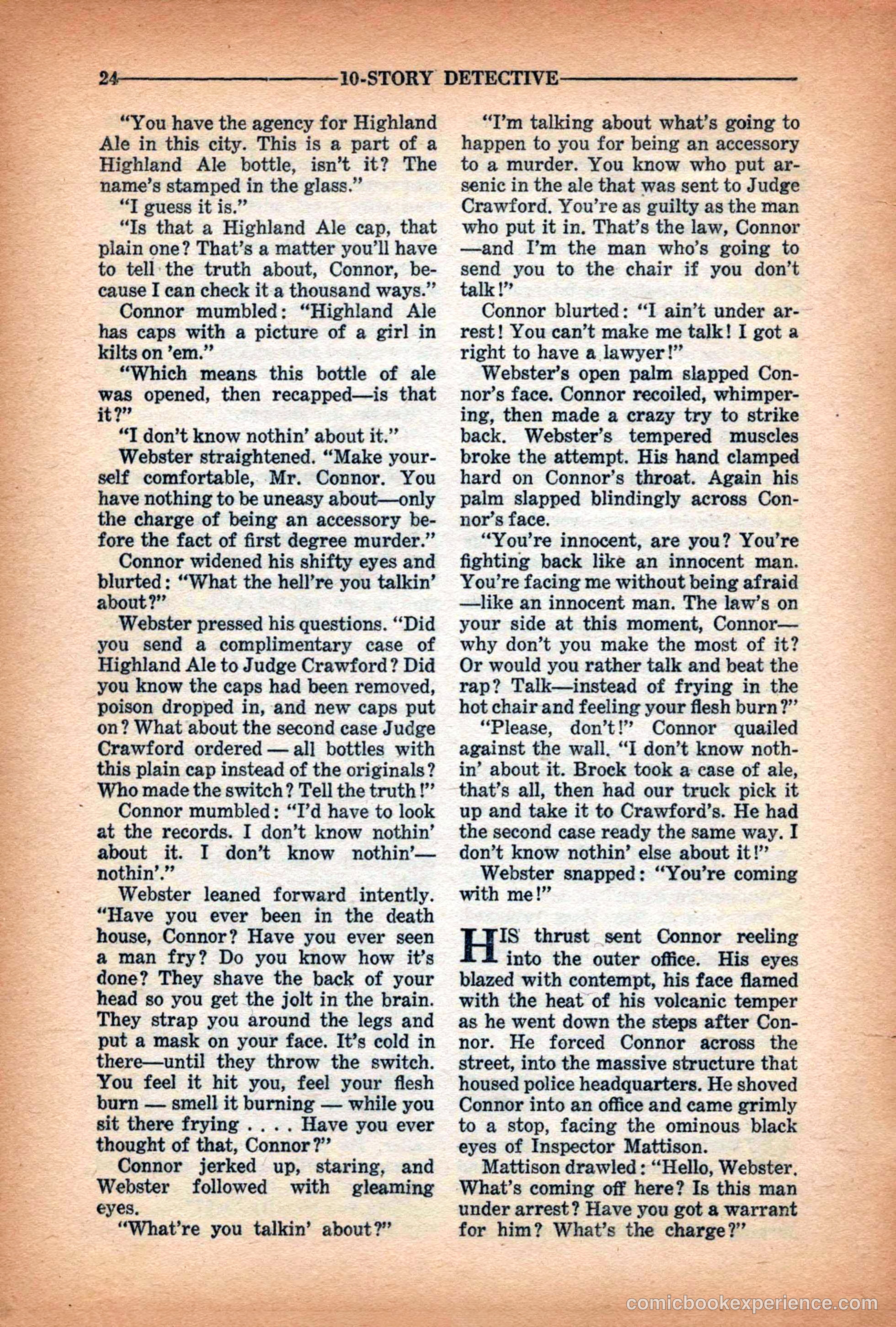 10-Story Detective Magazine Cover — page 26 of 116