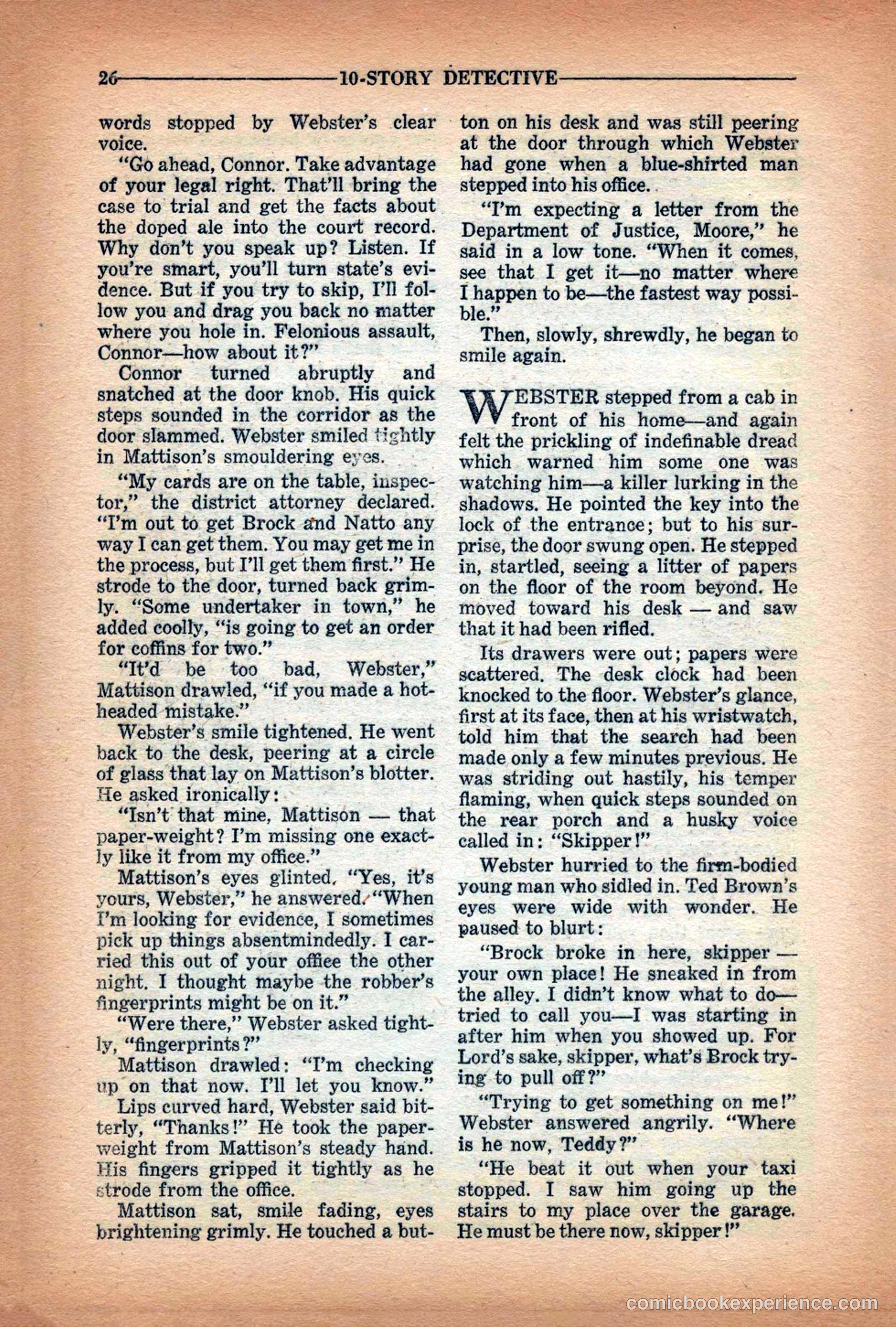 10-Story Detective Magazine Cover — page 28 of 116
