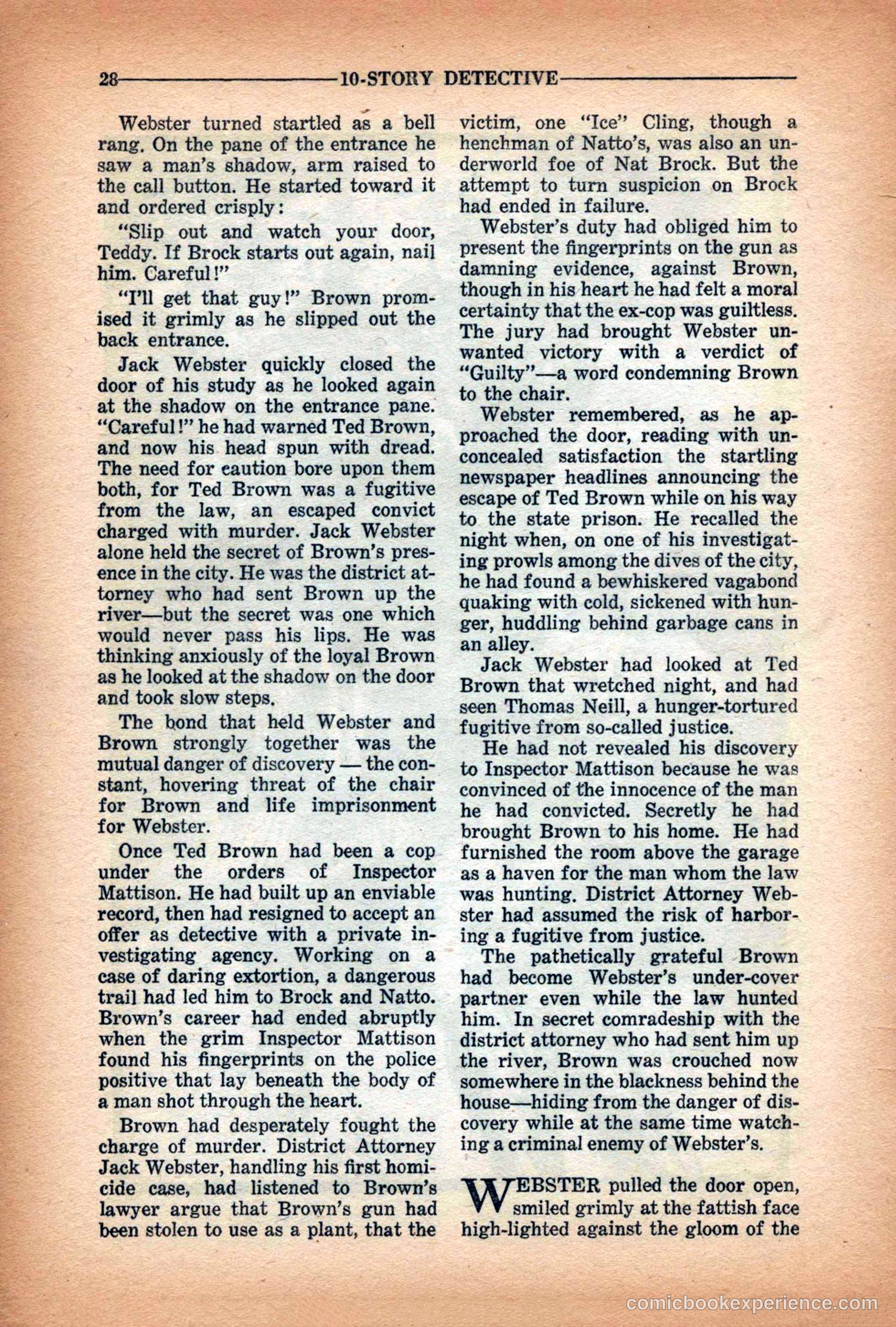 10-Story Detective Magazine Cover — page 30 of 116