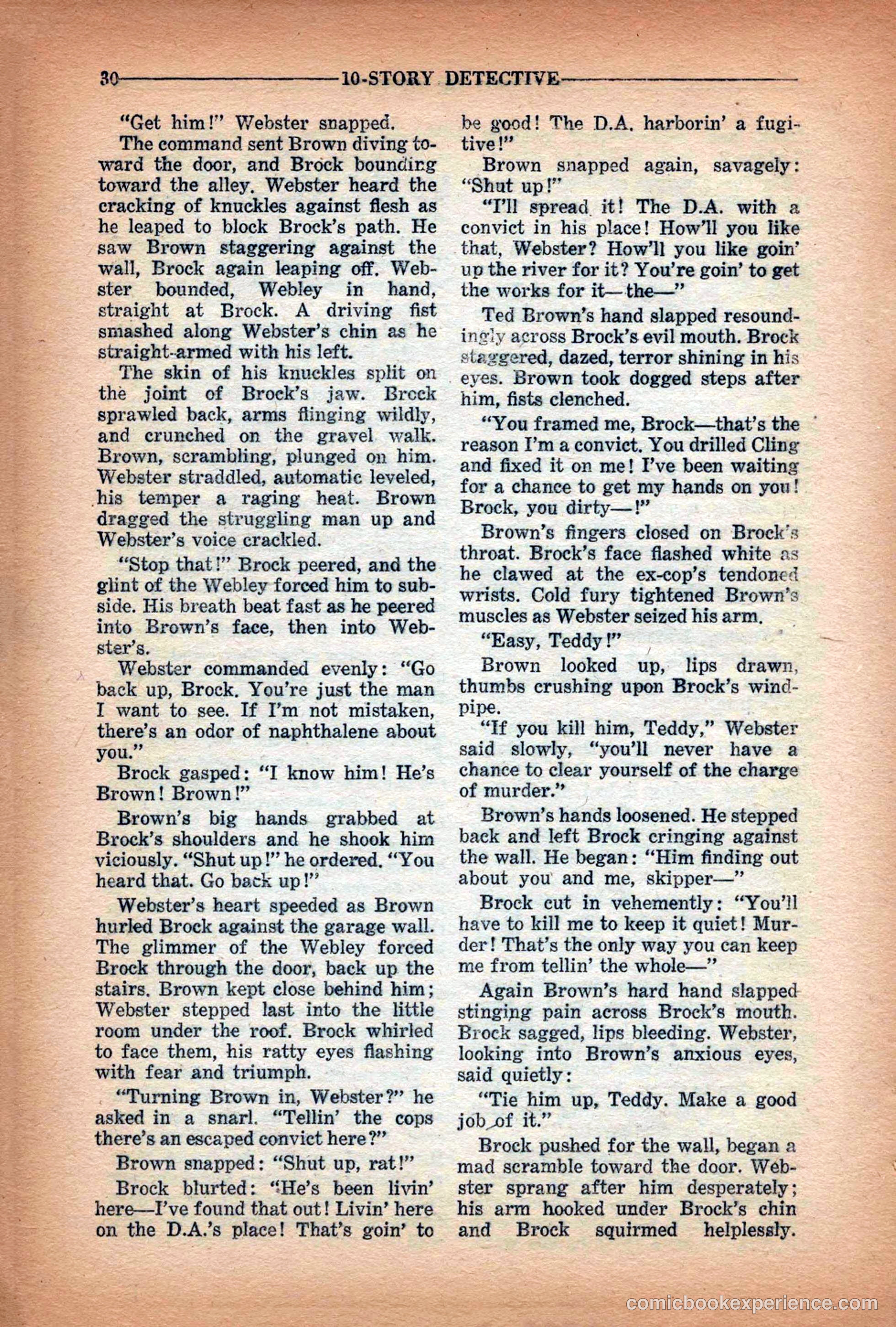 10-Story Detective Magazine Cover — page 32 of 116