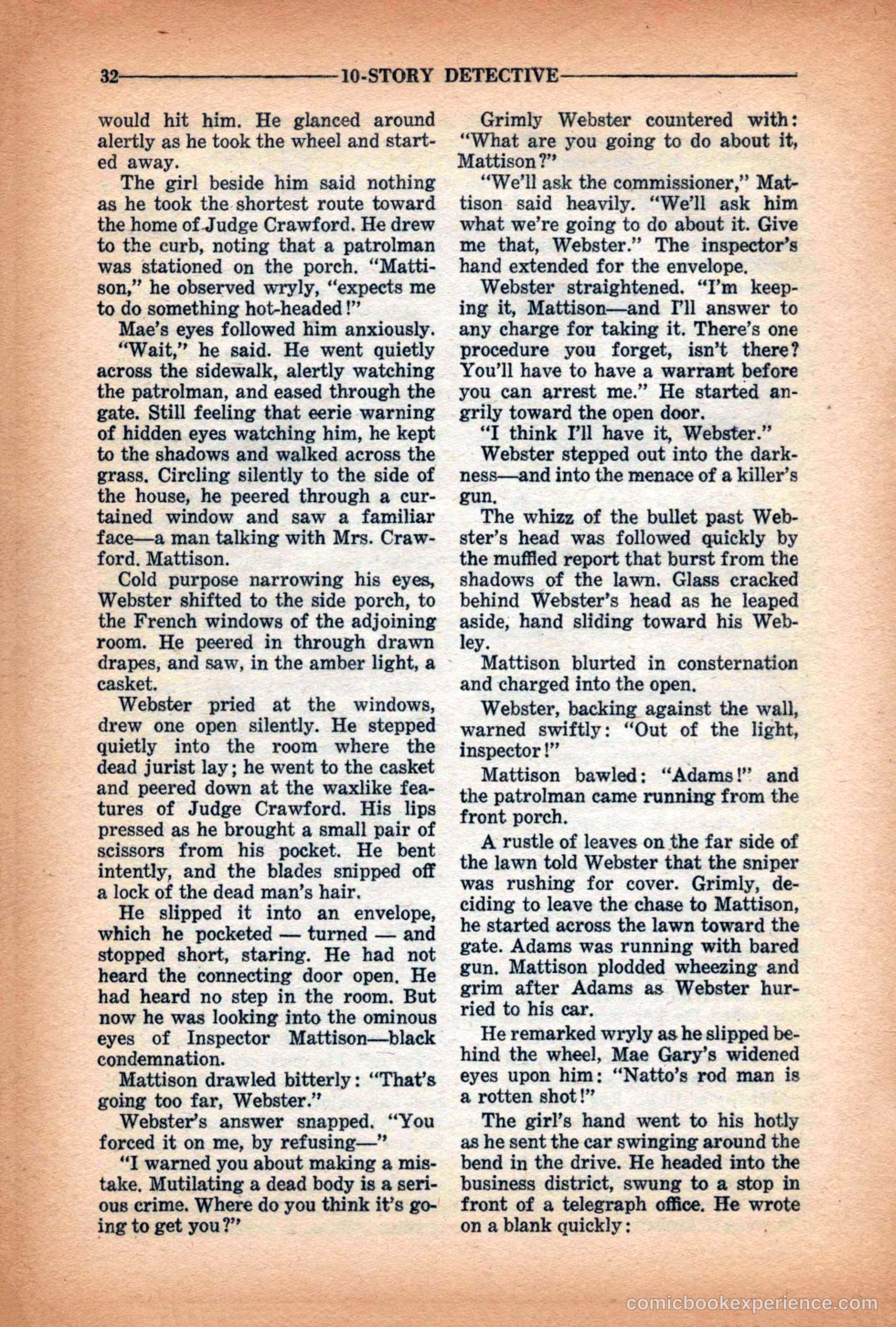 10-Story Detective Magazine Cover — page 34 of 116