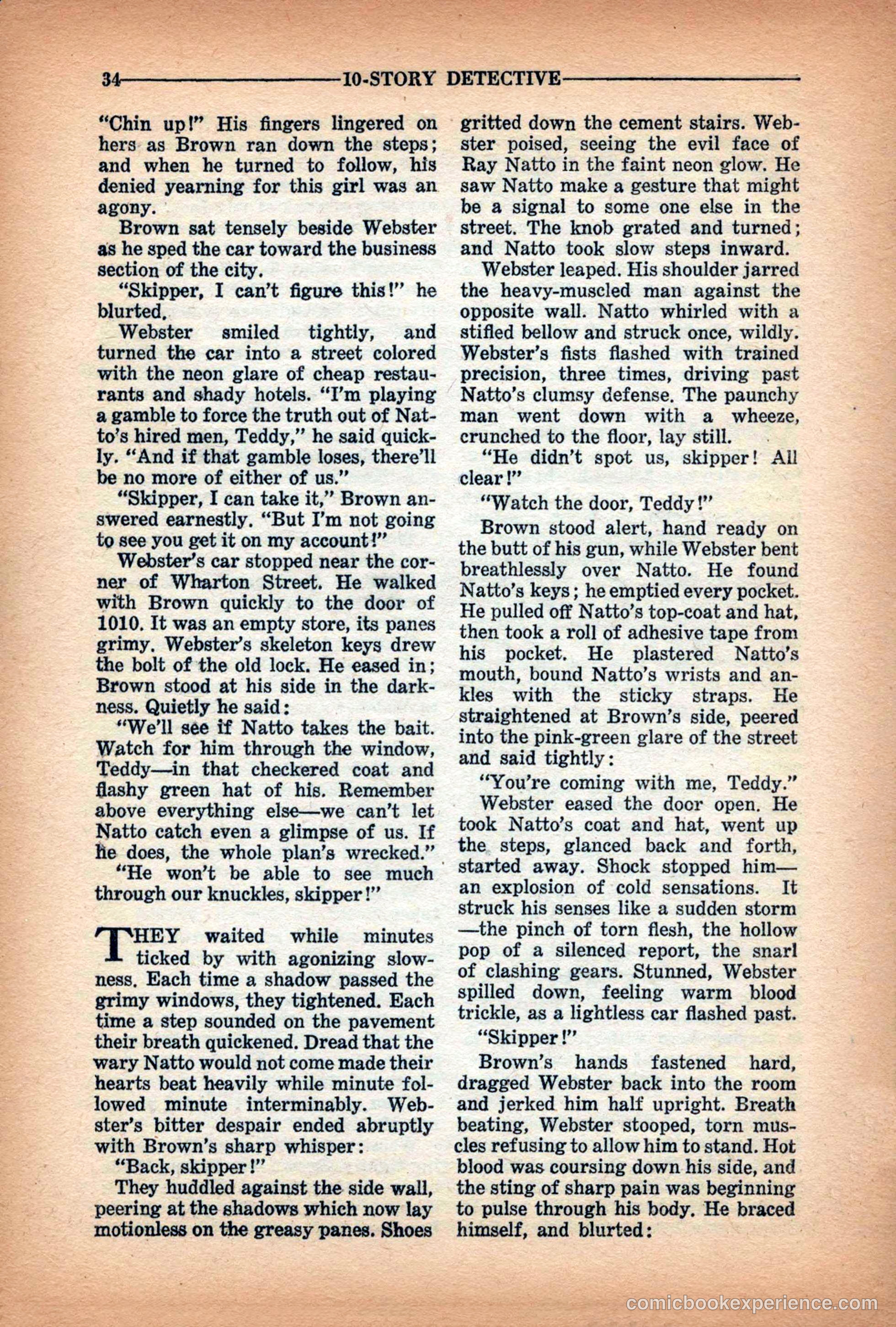 10-Story Detective Magazine Cover — page 36 of 116