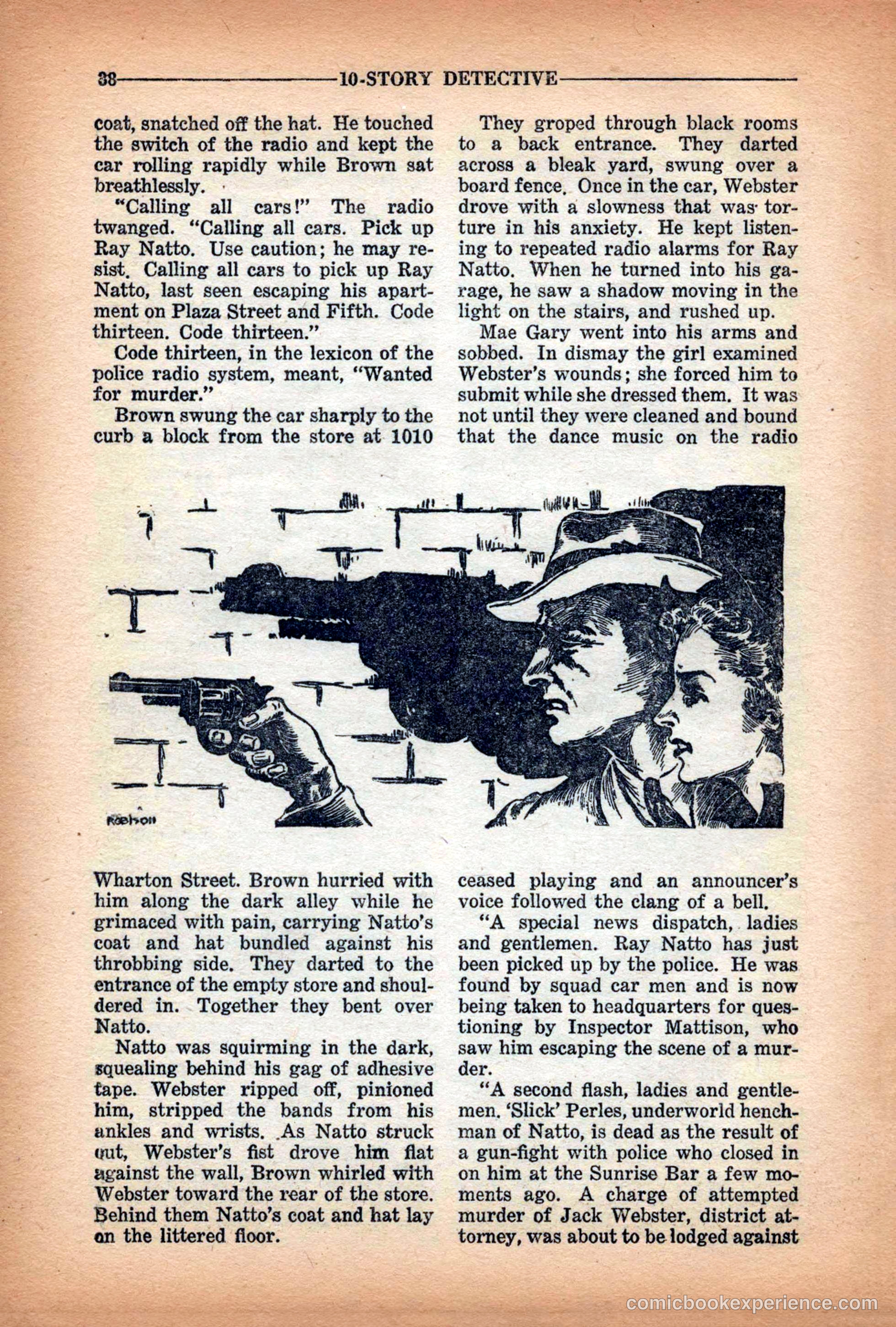 10-Story Detective Magazine Cover — page 40 of 116