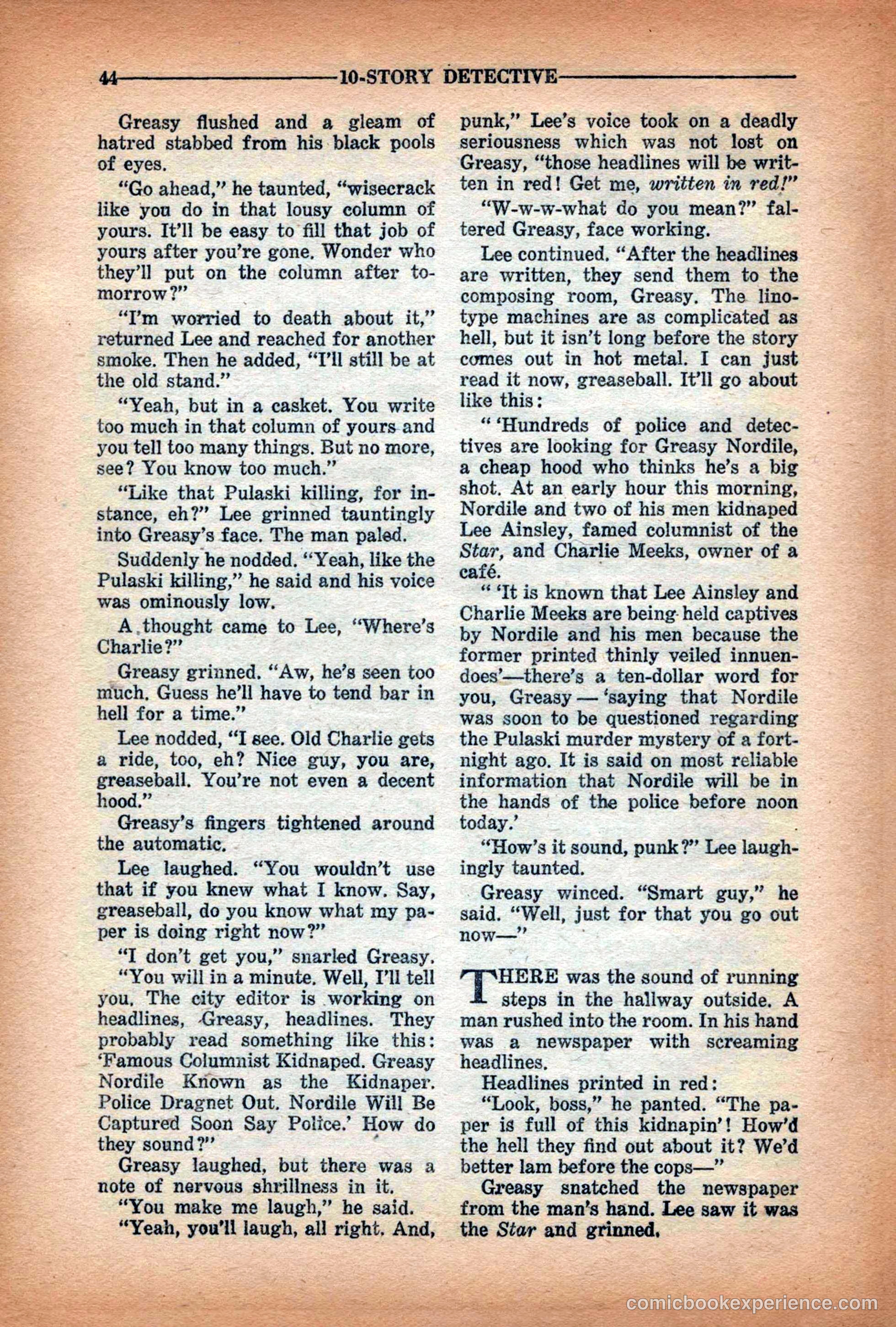 10-Story Detective Magazine Cover — page 46 of 116