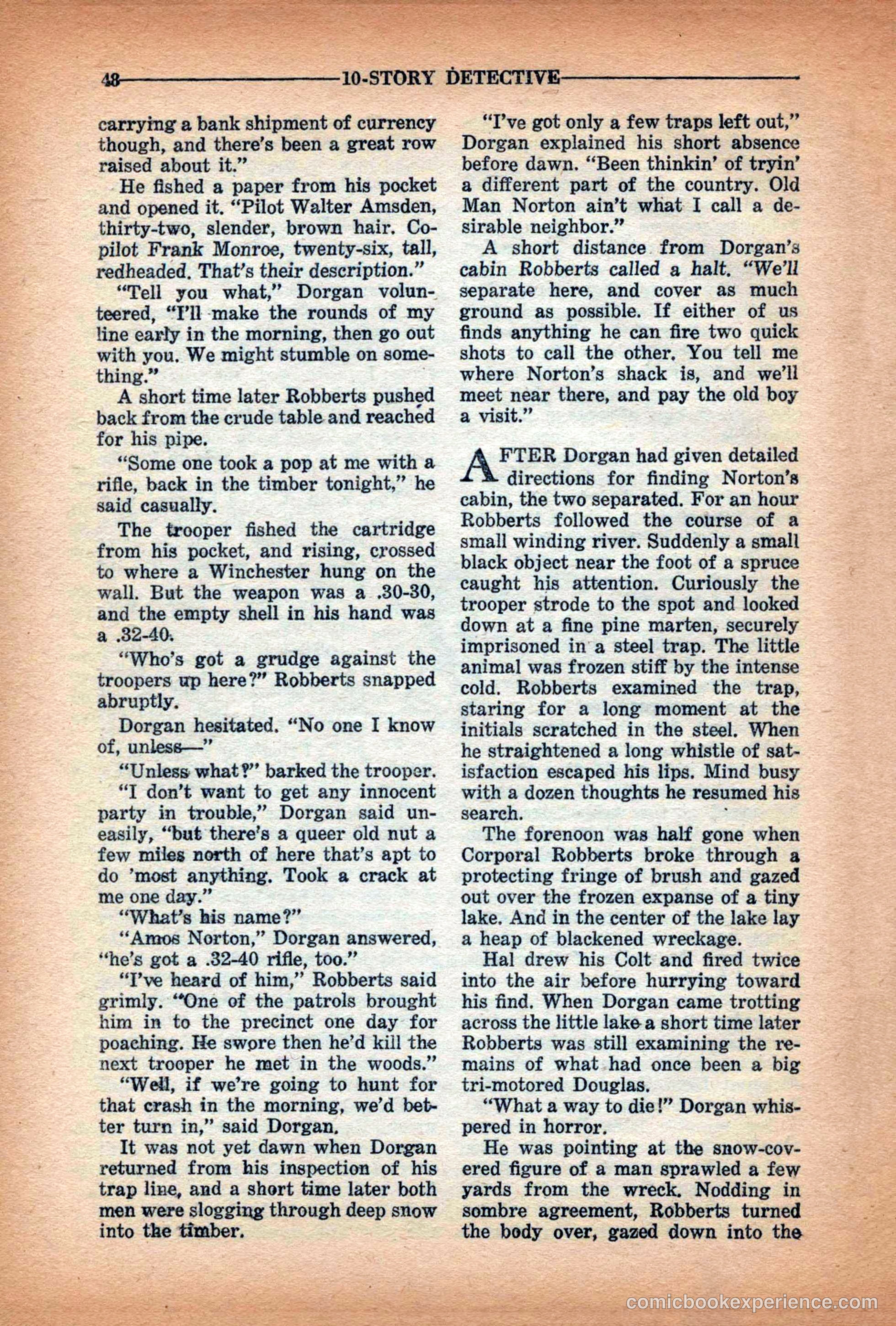 10-Story Detective Magazine Cover — page 50 of 116