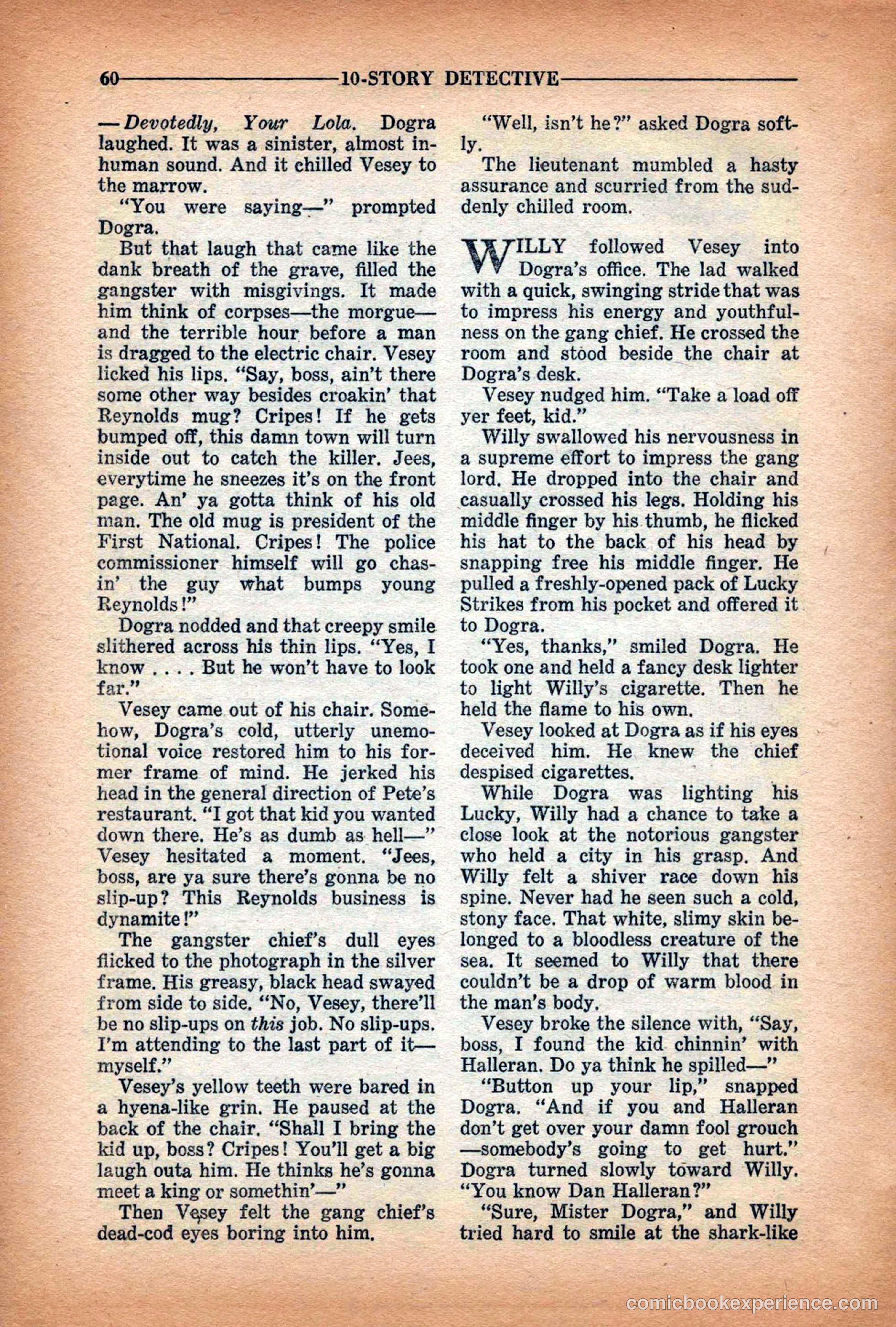 10-Story Detective Magazine Cover — page 62 of 116