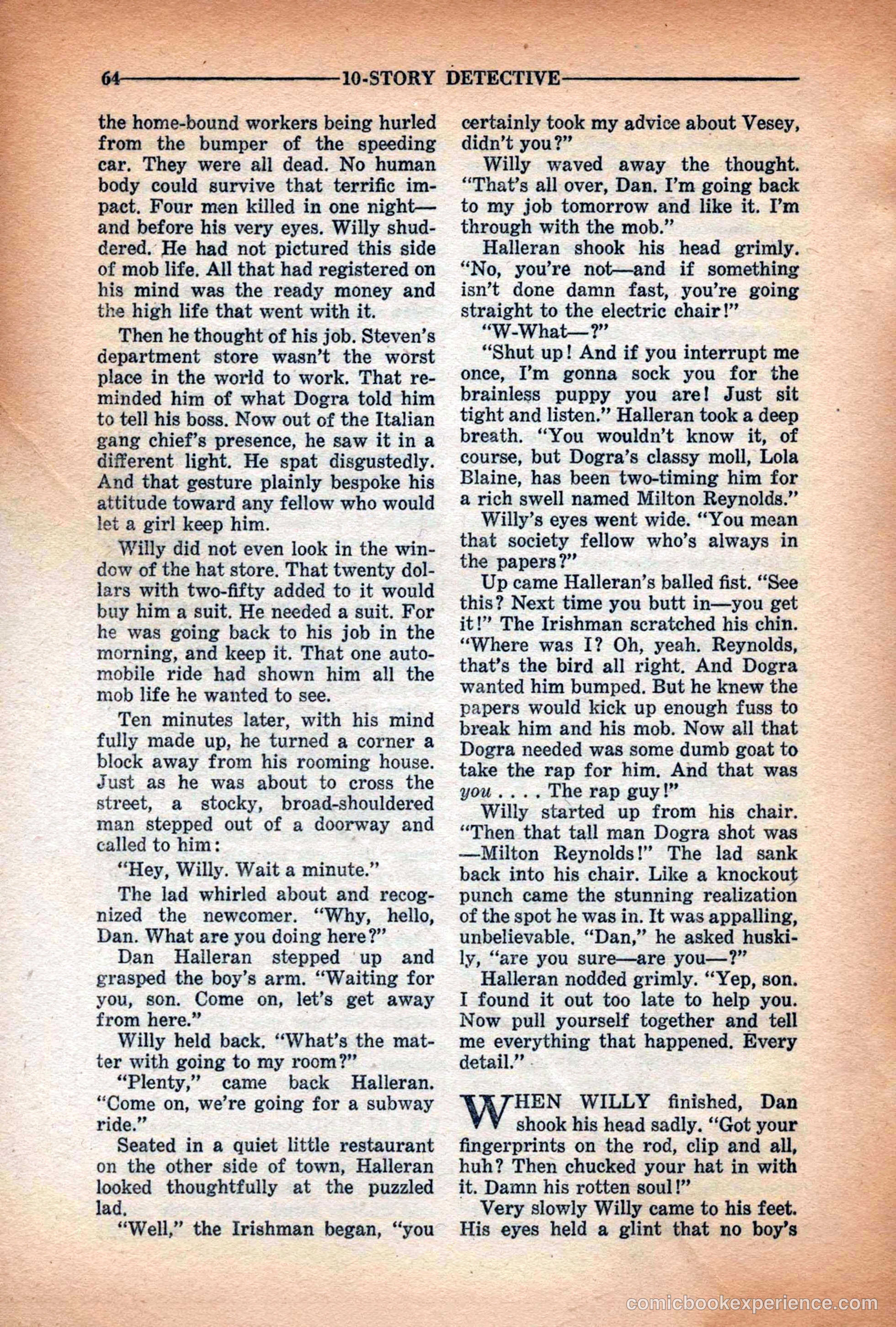 10-Story Detective Magazine Cover — page 66 of 116
