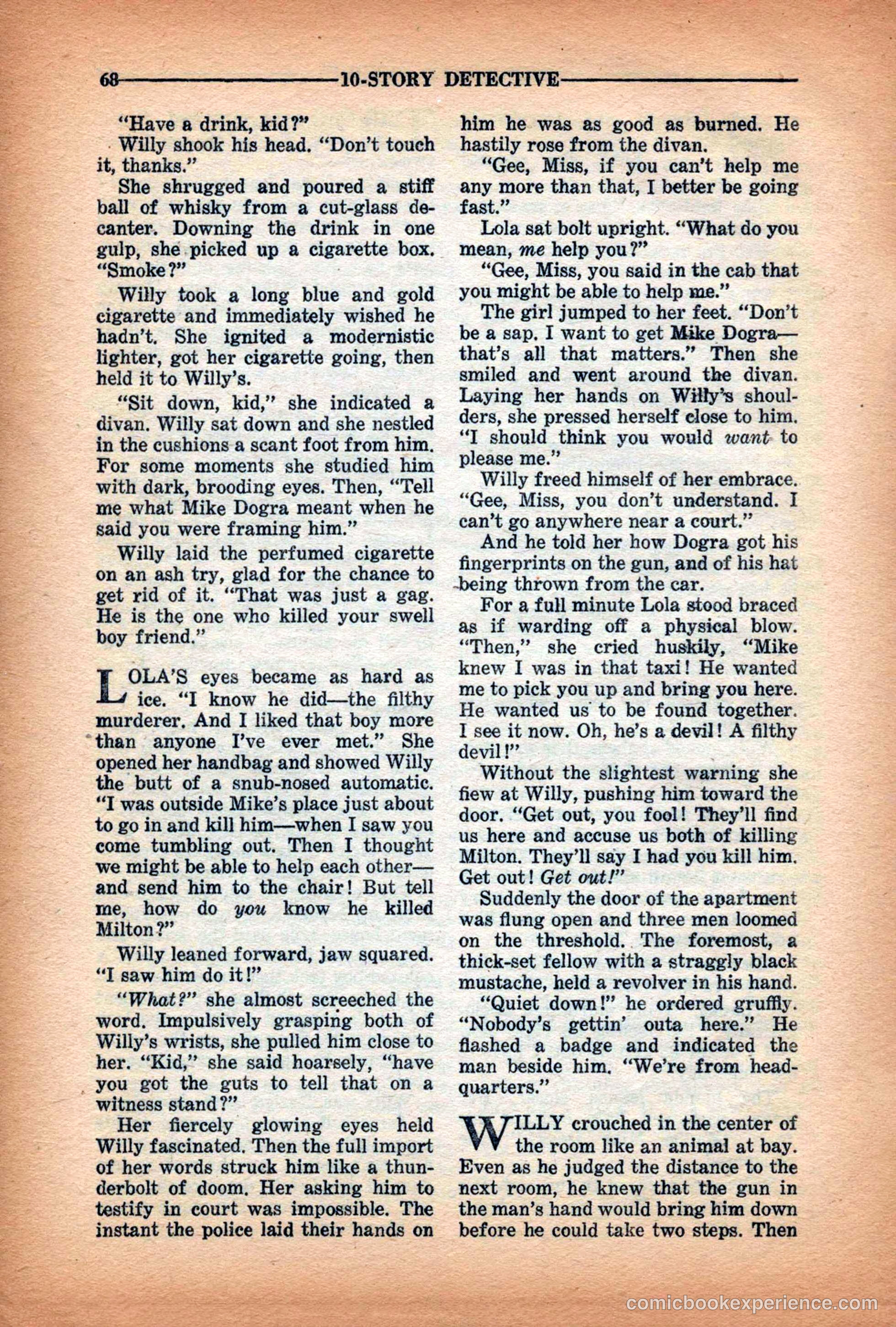 10-Story Detective Magazine Cover — page 70 of 116