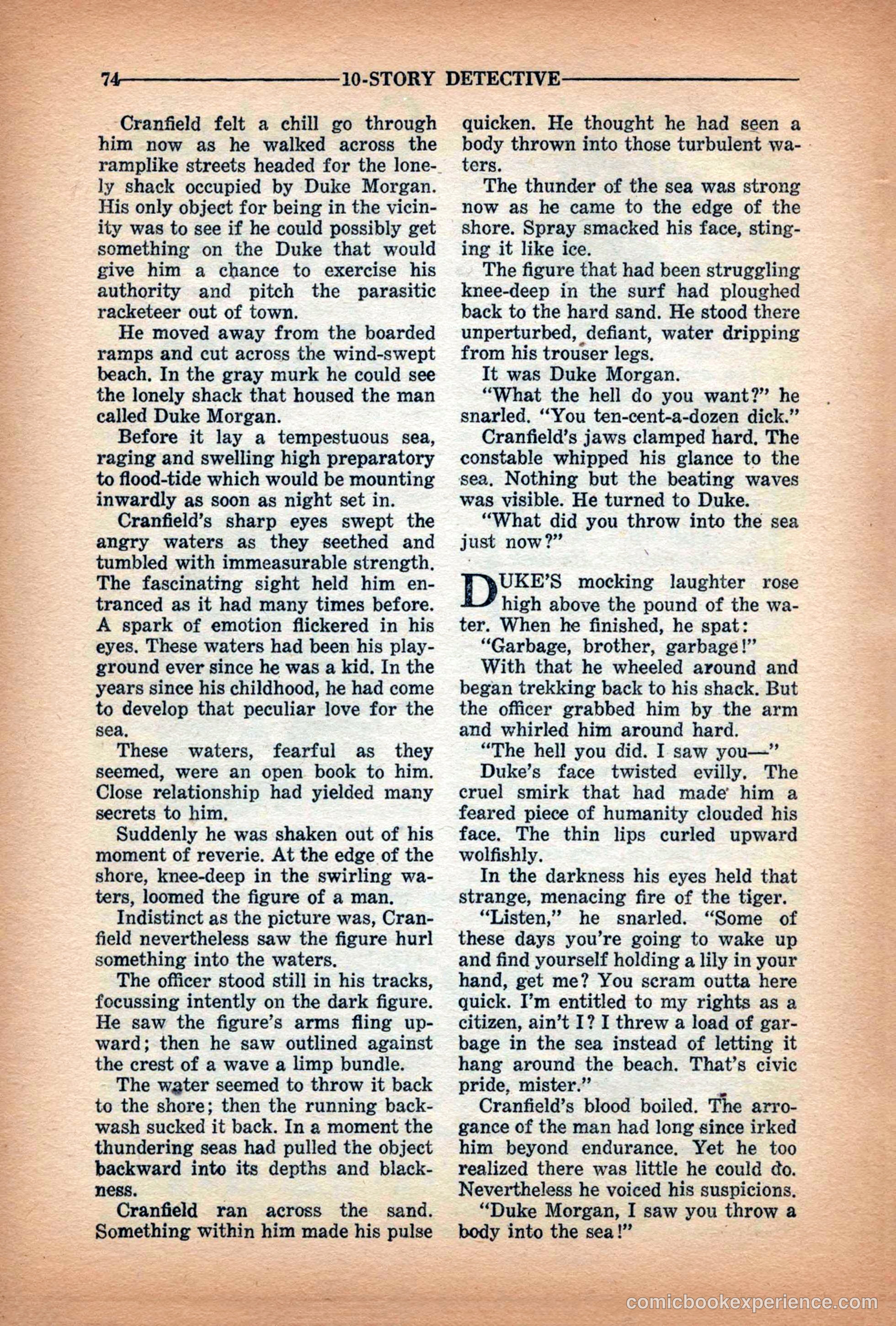 10-Story Detective Magazine Cover — page 76 of 116