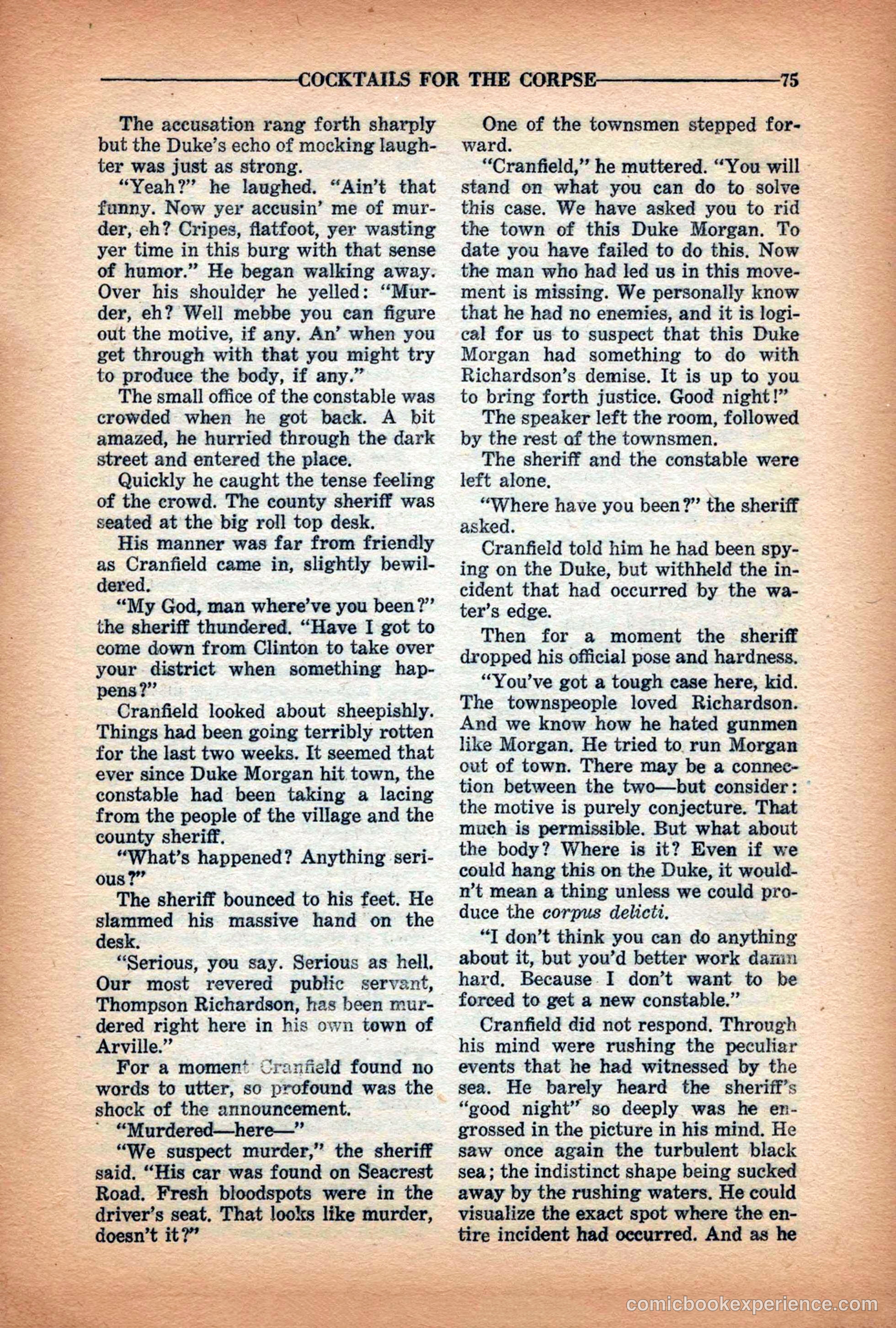 10-Story Detective Magazine Cover — page 77 of 116