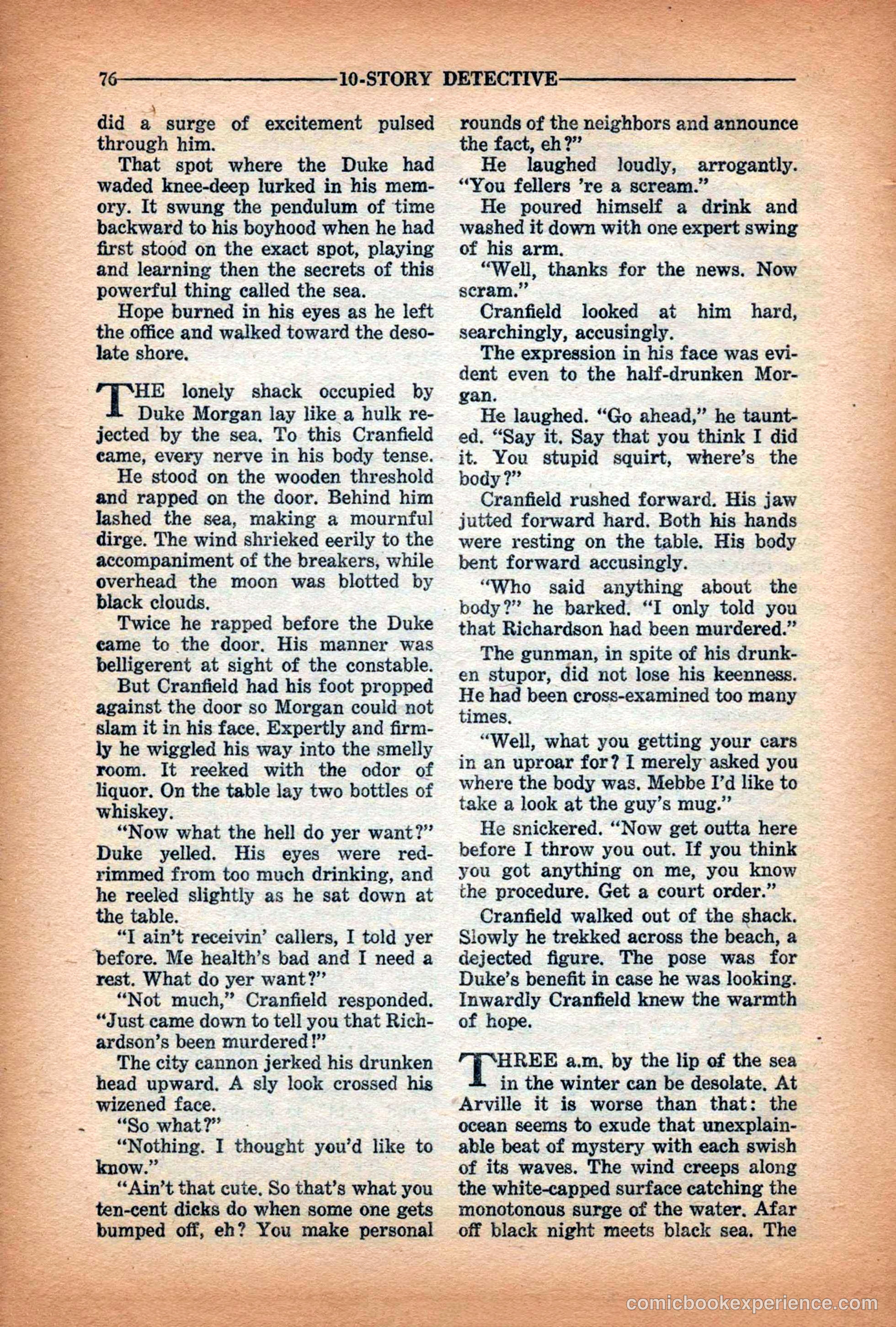 10-Story Detective Magazine Cover — page 78 of 116