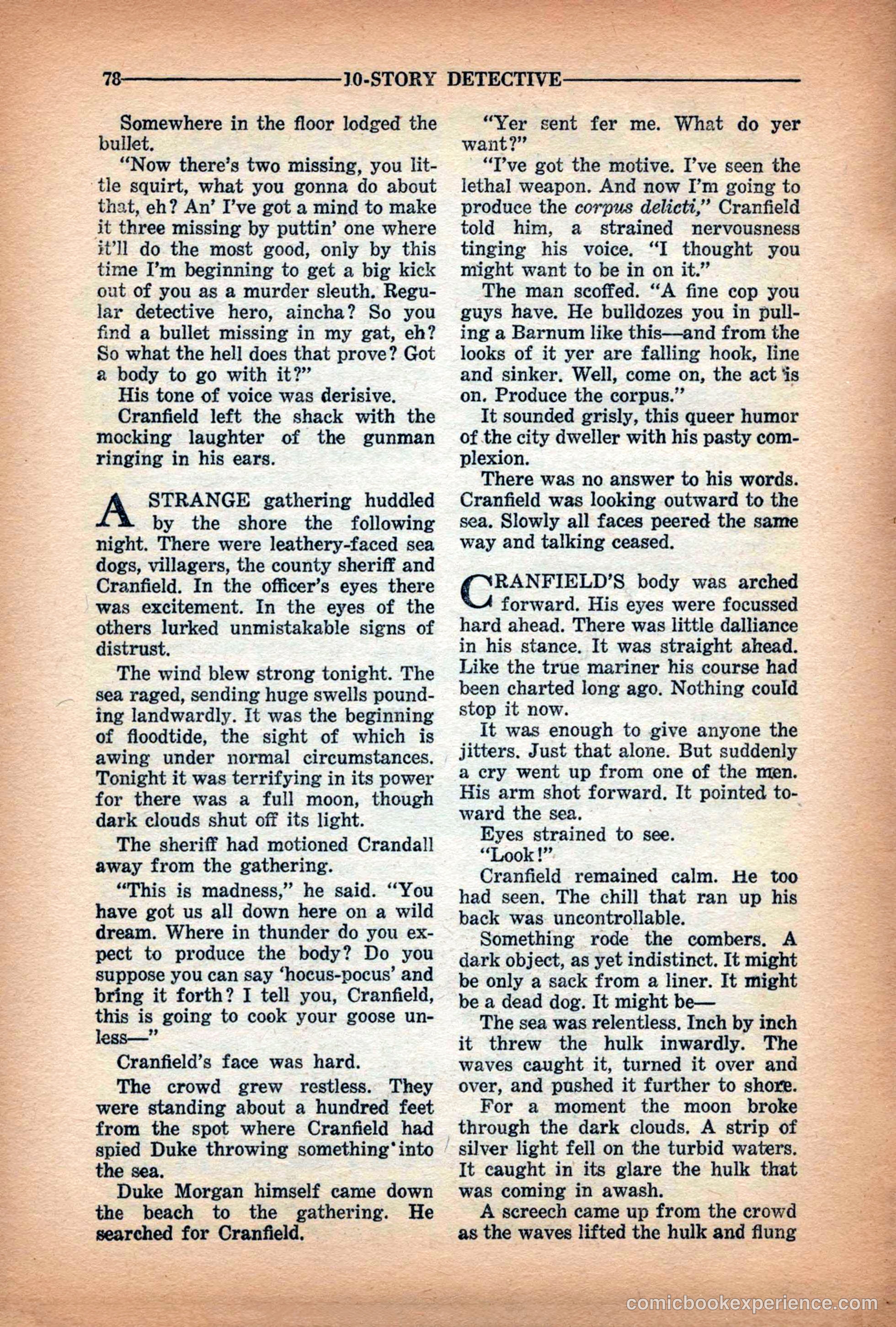 10-Story Detective Magazine Cover — page 80 of 116