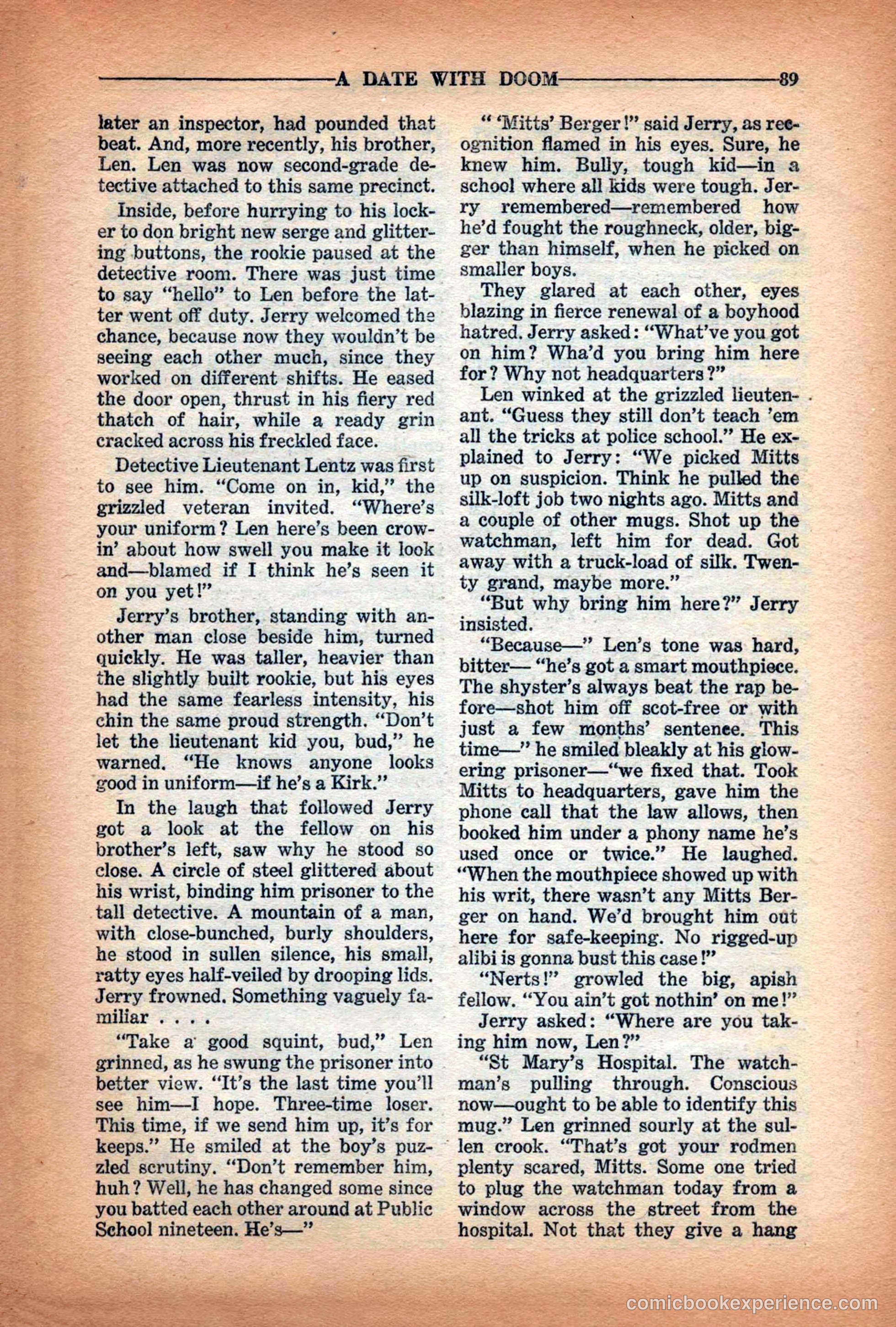 10-Story Detective Magazine Cover — page 91 of 116