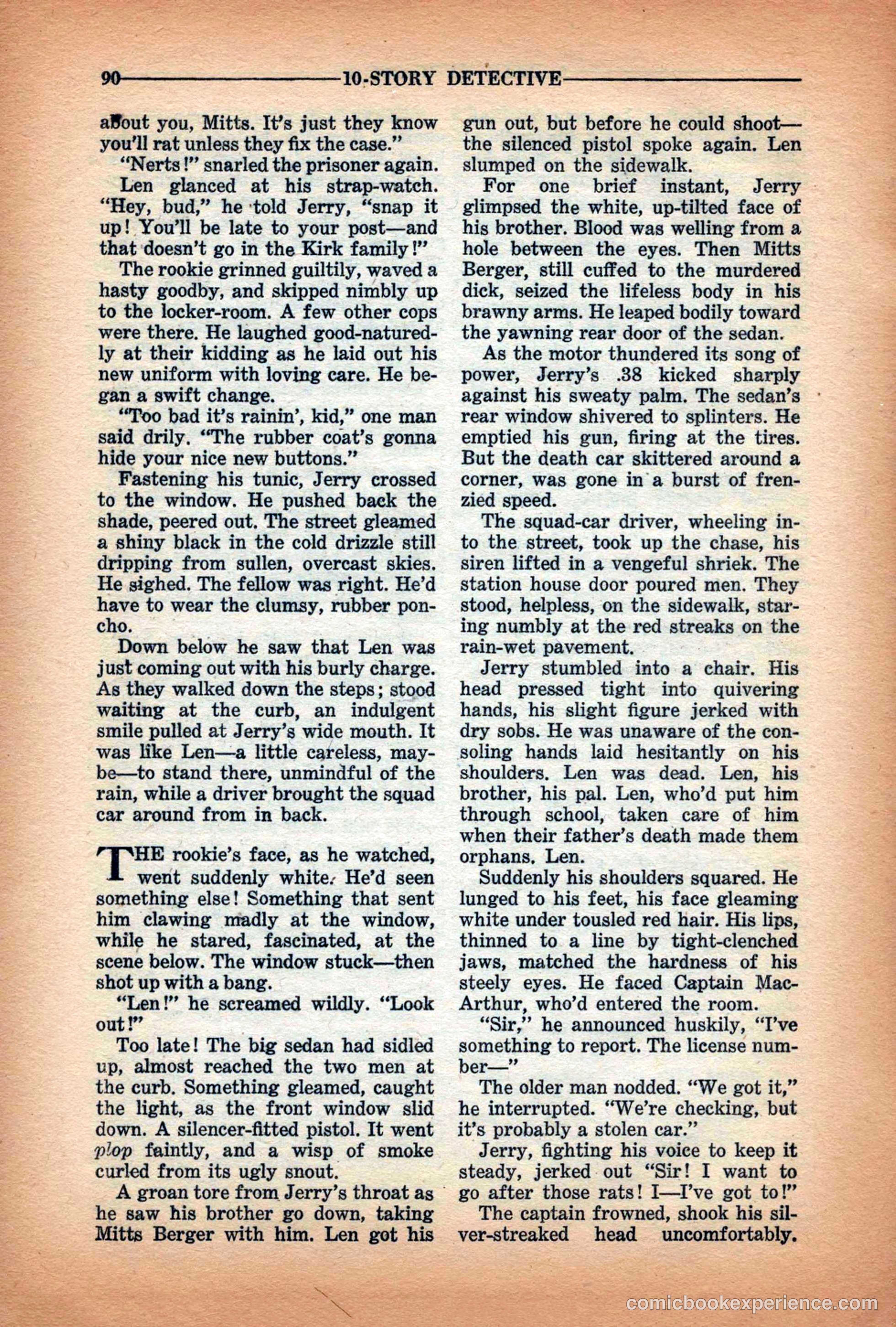 10-Story Detective Magazine Cover — page 92 of 116
