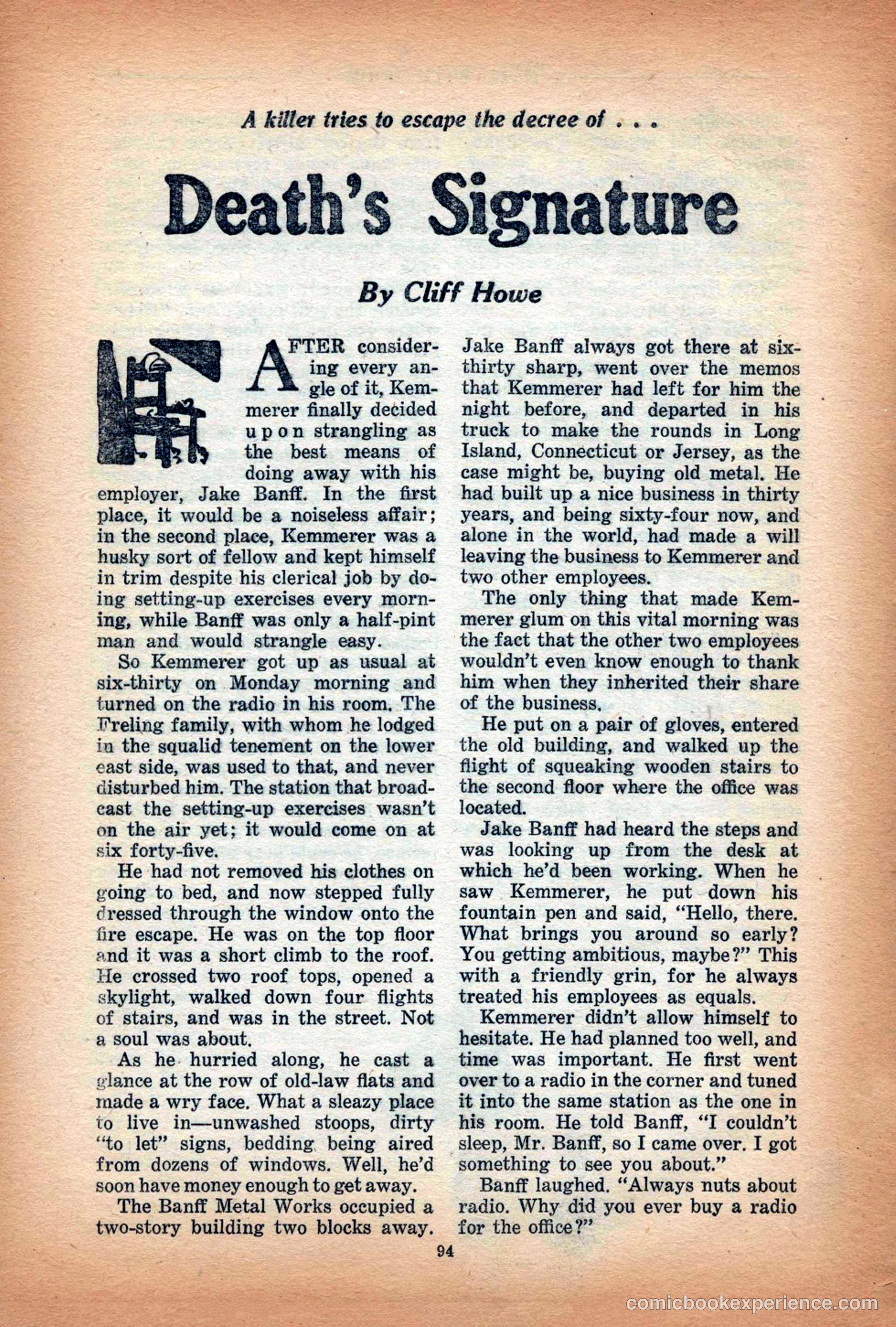 10-Story Detective Magazine Cover — page 96 of 116
