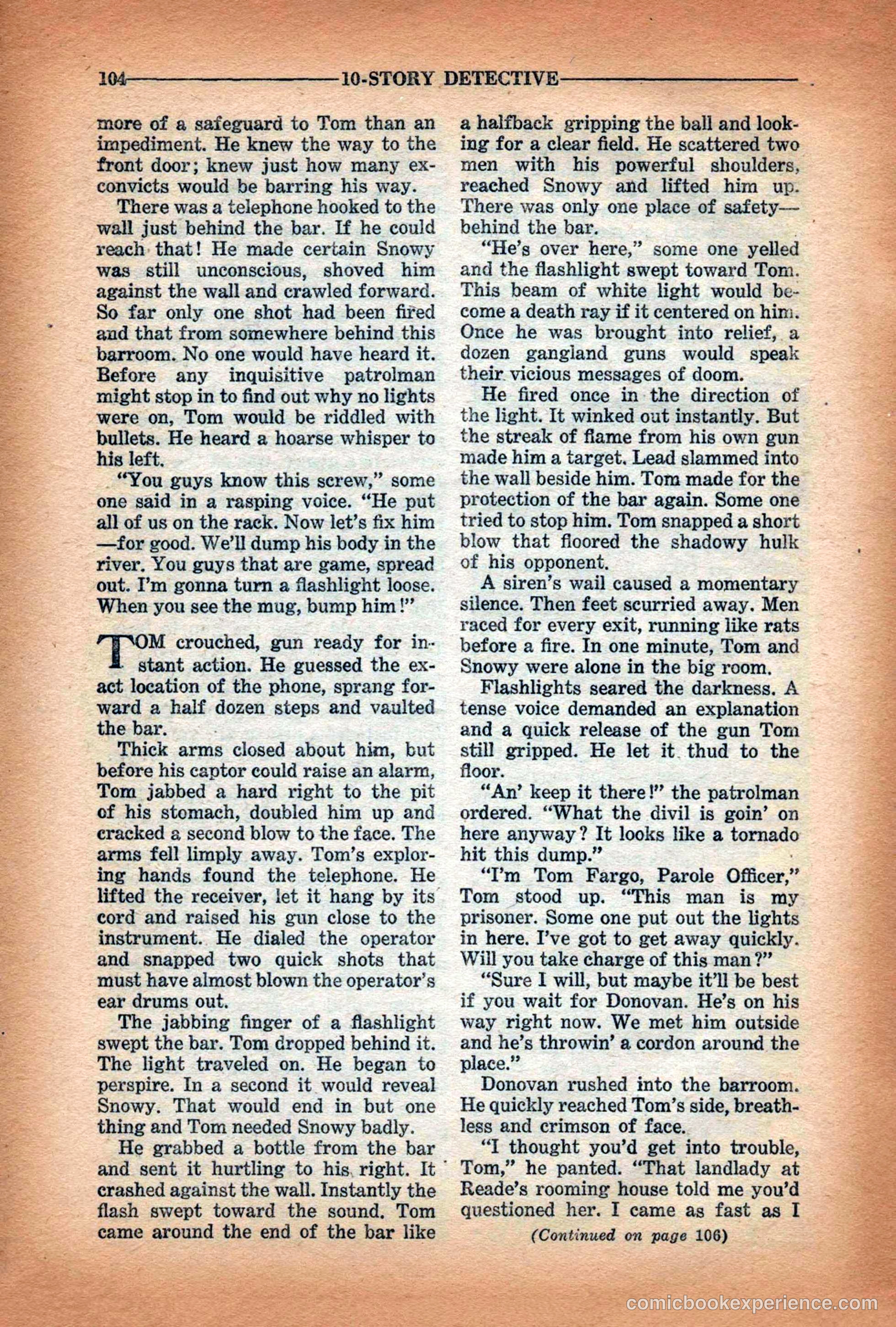 10-Story Detective Magazine Cover — page 106 of 116