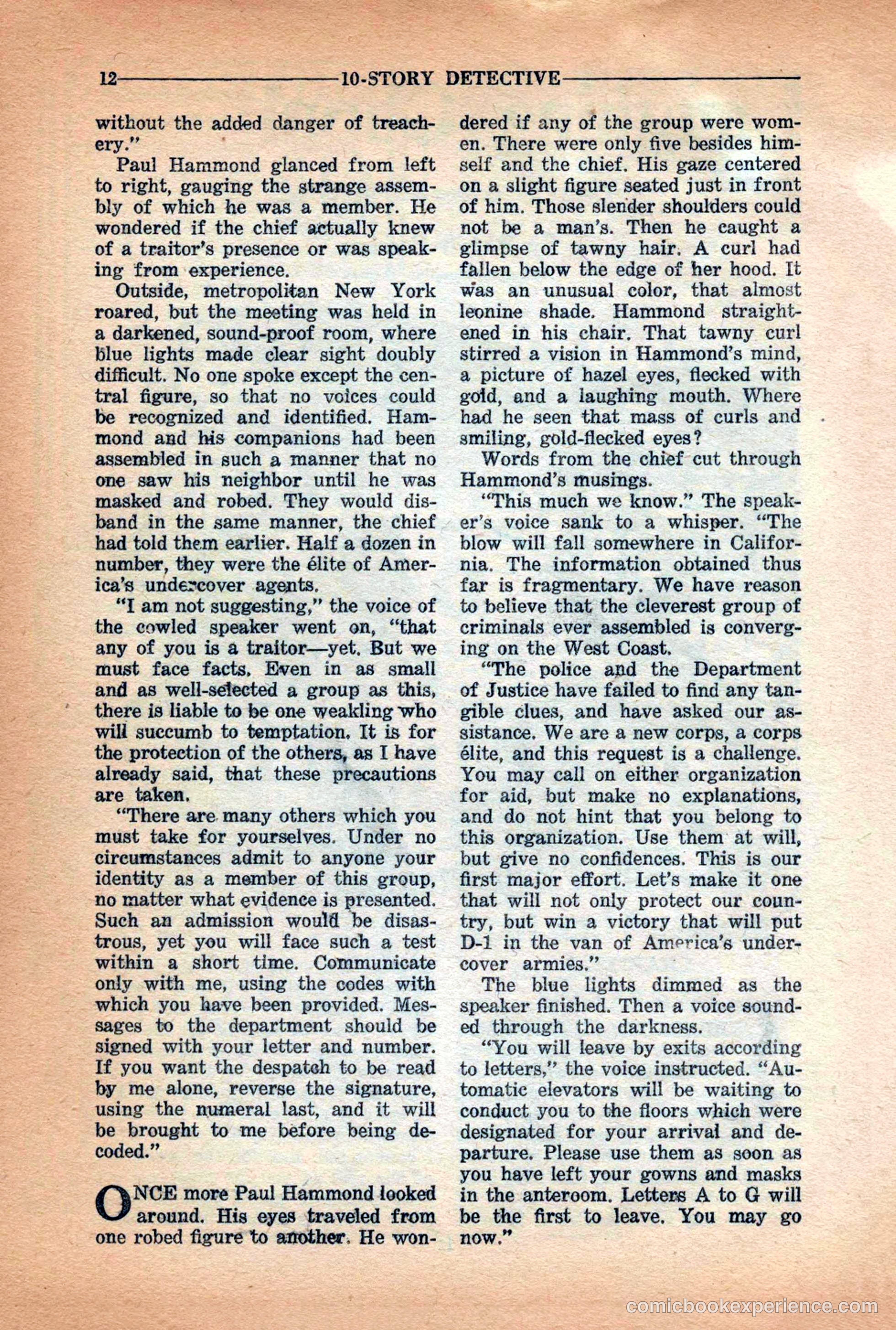 10-Story Detective Magazine Cover — page 14 of 116
