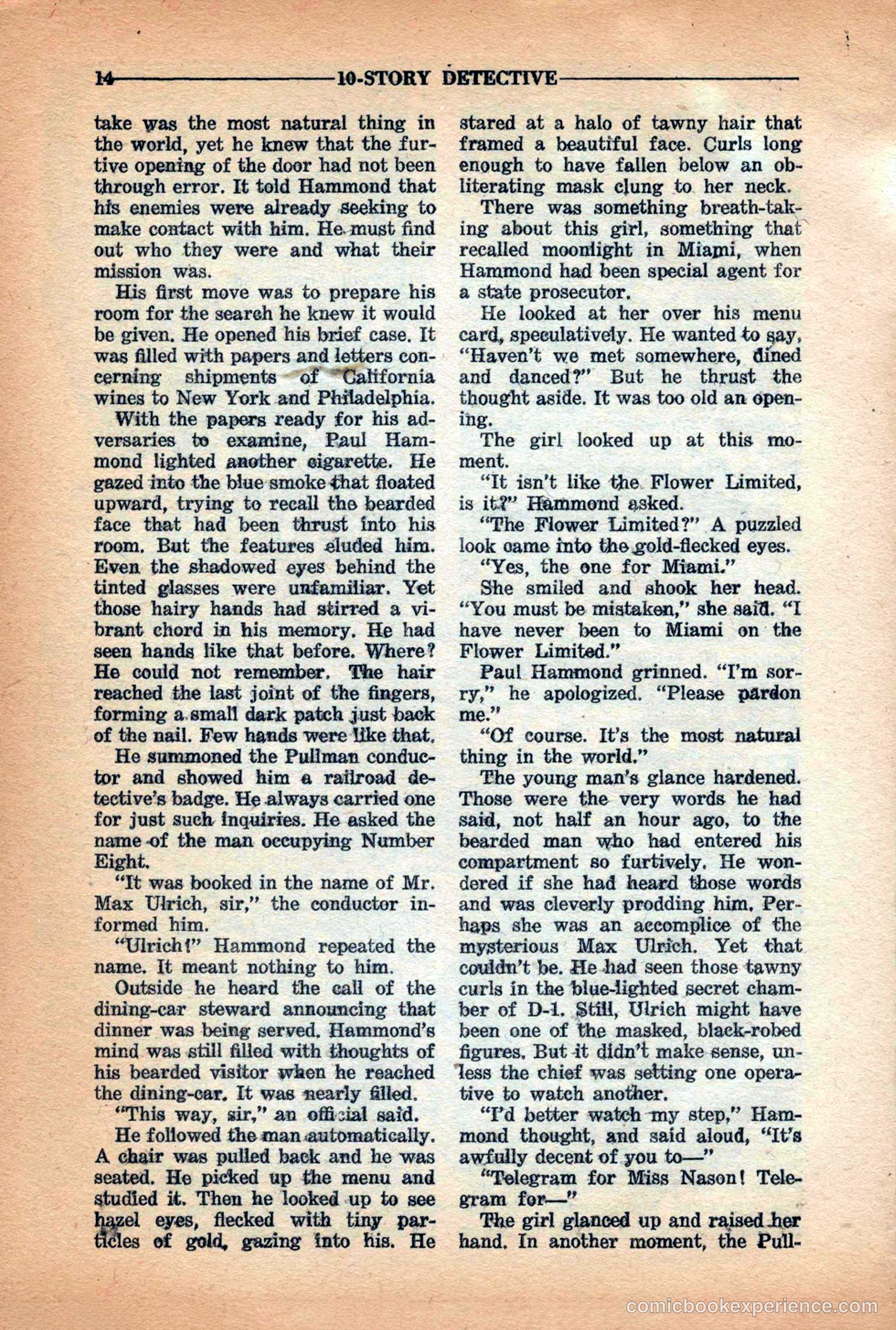 10-Story Detective Magazine Cover — page 16 of 116