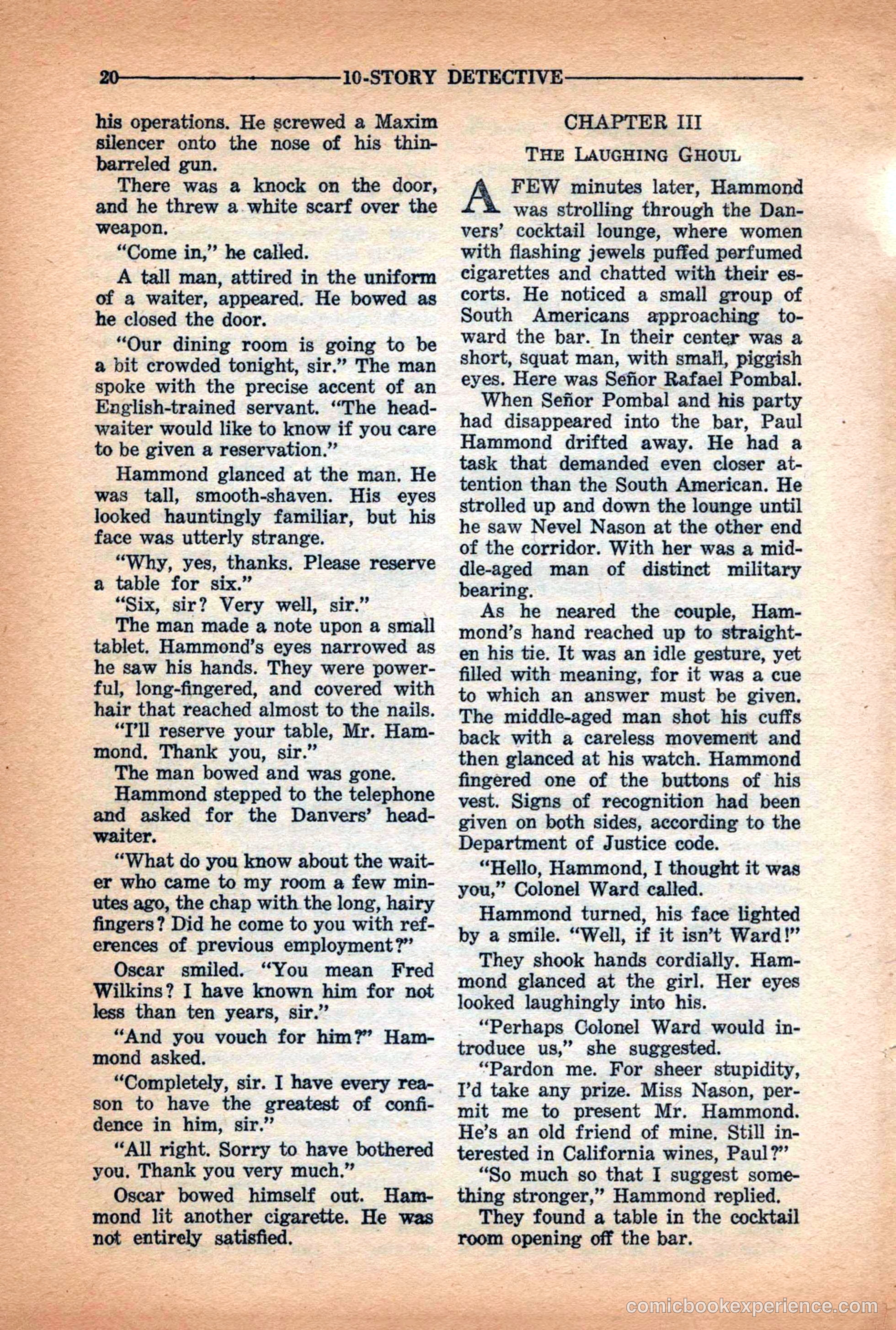 10-Story Detective Magazine Cover — page 22 of 116