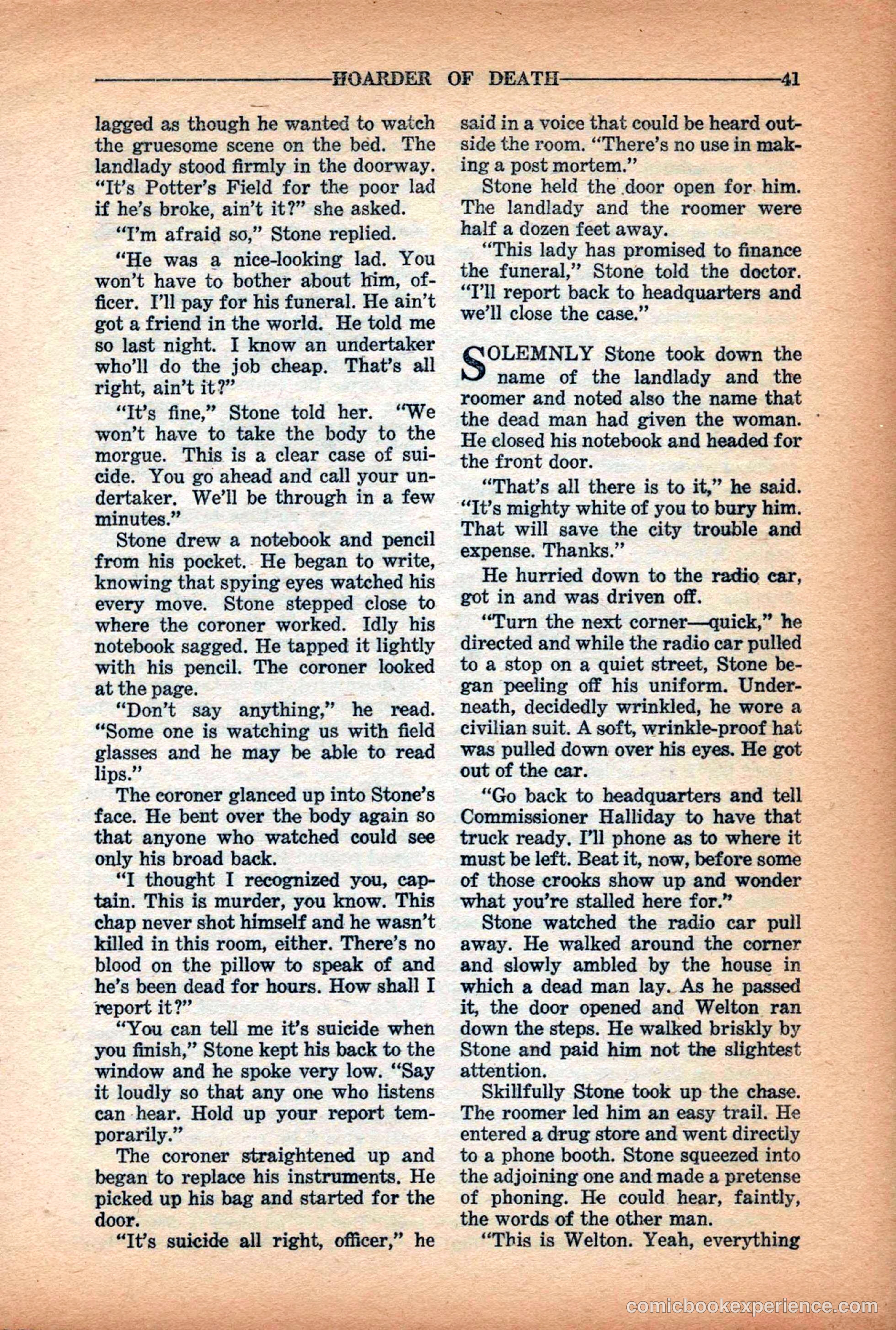 10-Story Detective Magazine Cover — page 43 of 116