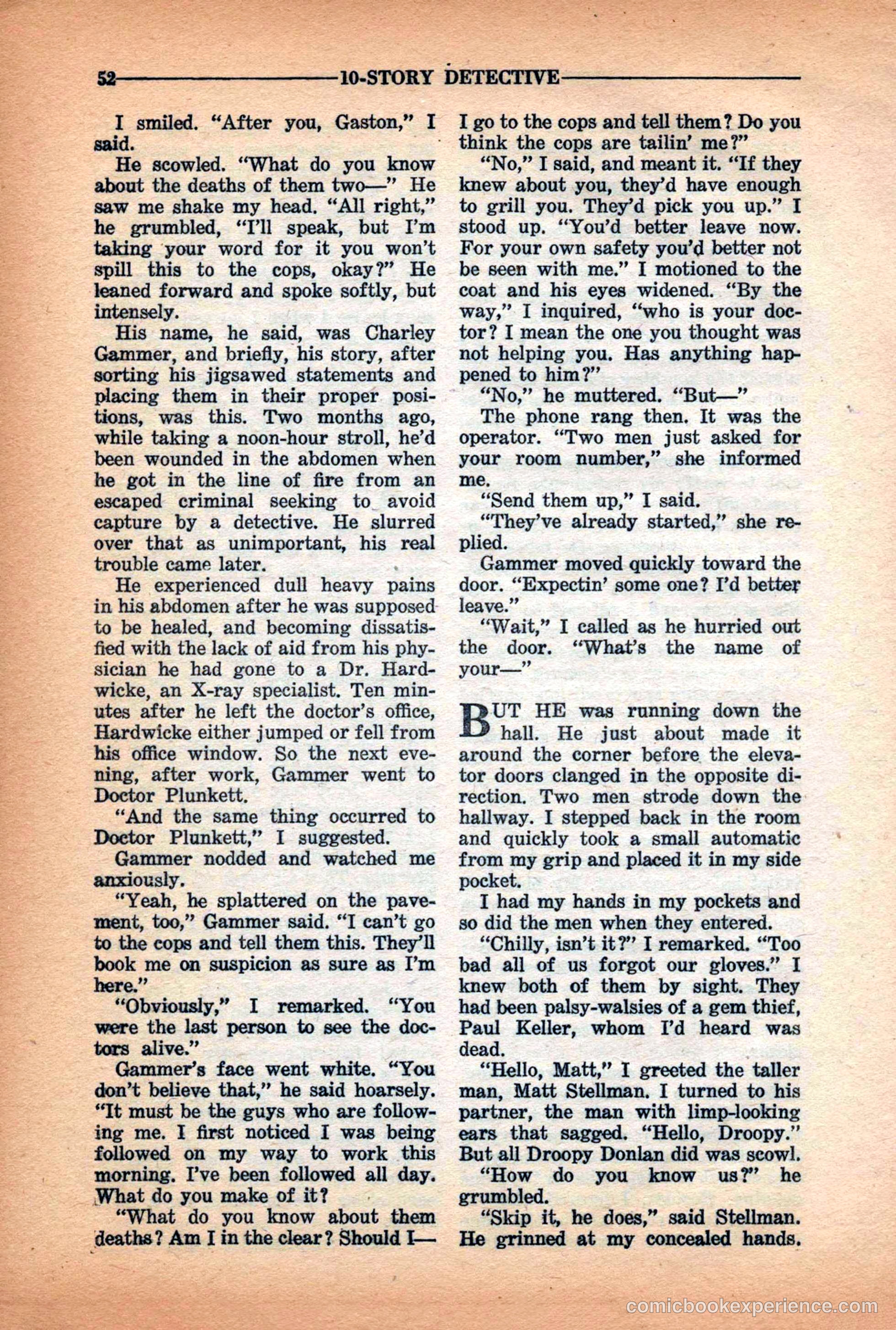 10-Story Detective Magazine Cover — page 54 of 116