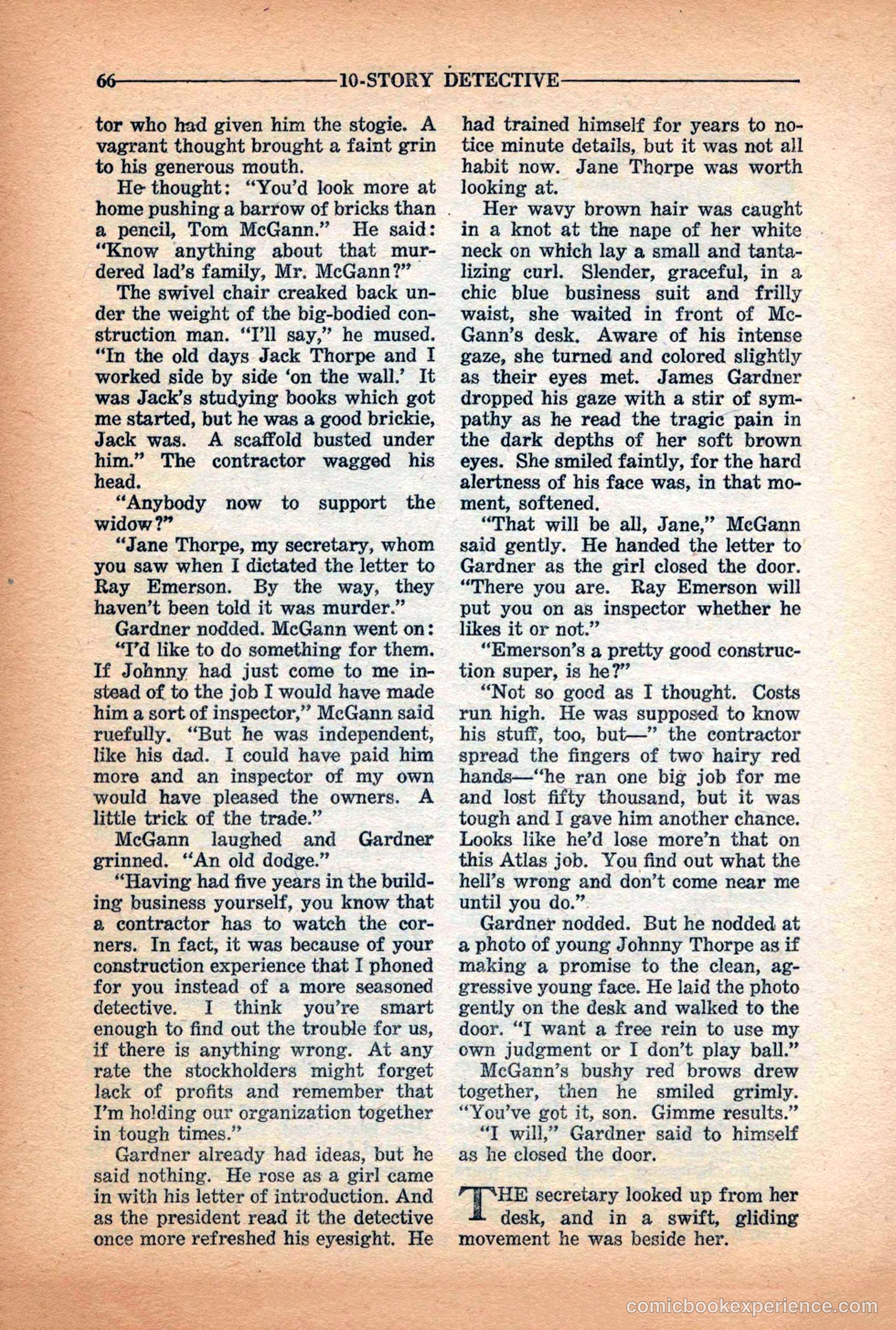 10-Story Detective Magazine Cover — page 68 of 116
