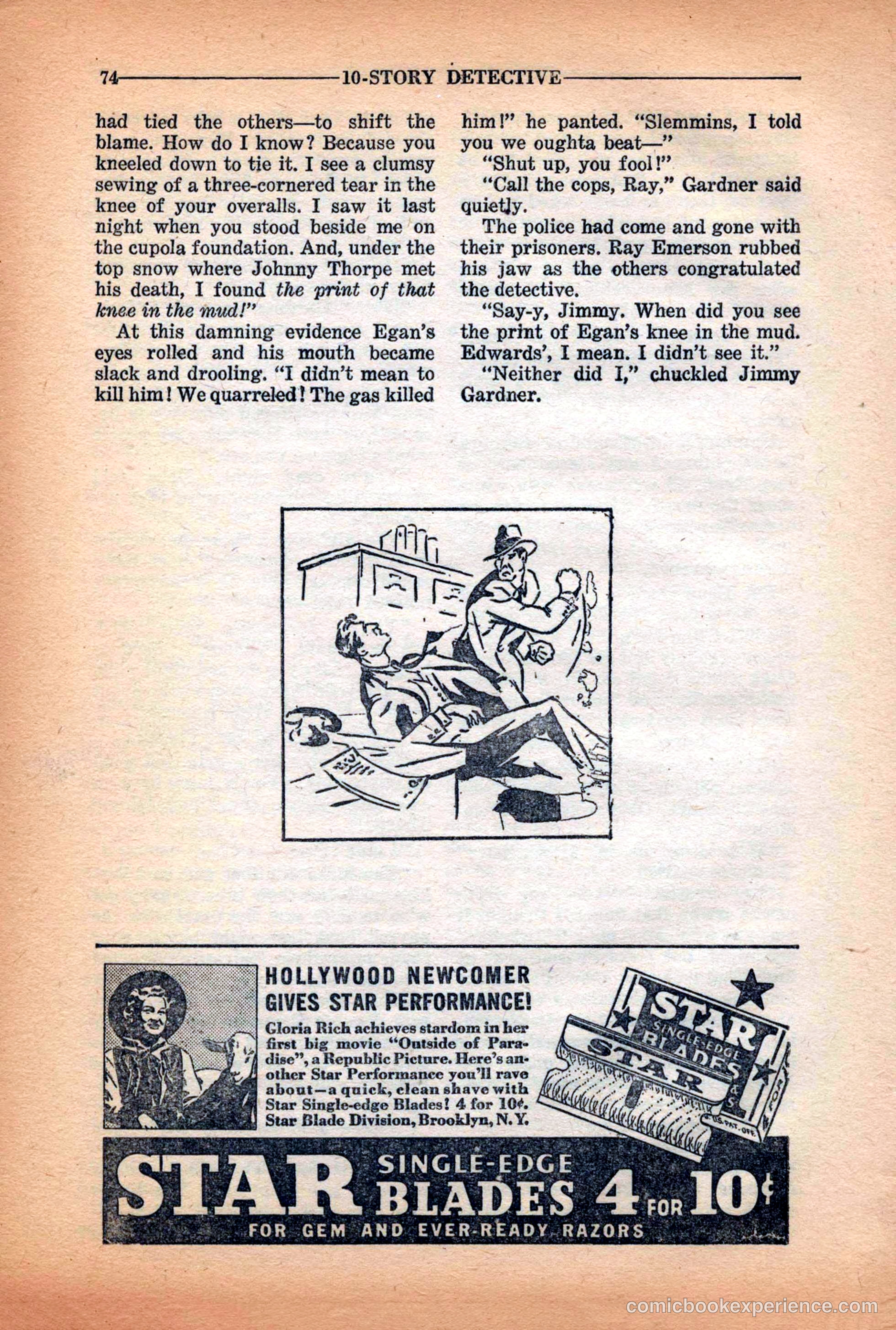 10-Story Detective Magazine Cover — page 76 of 116