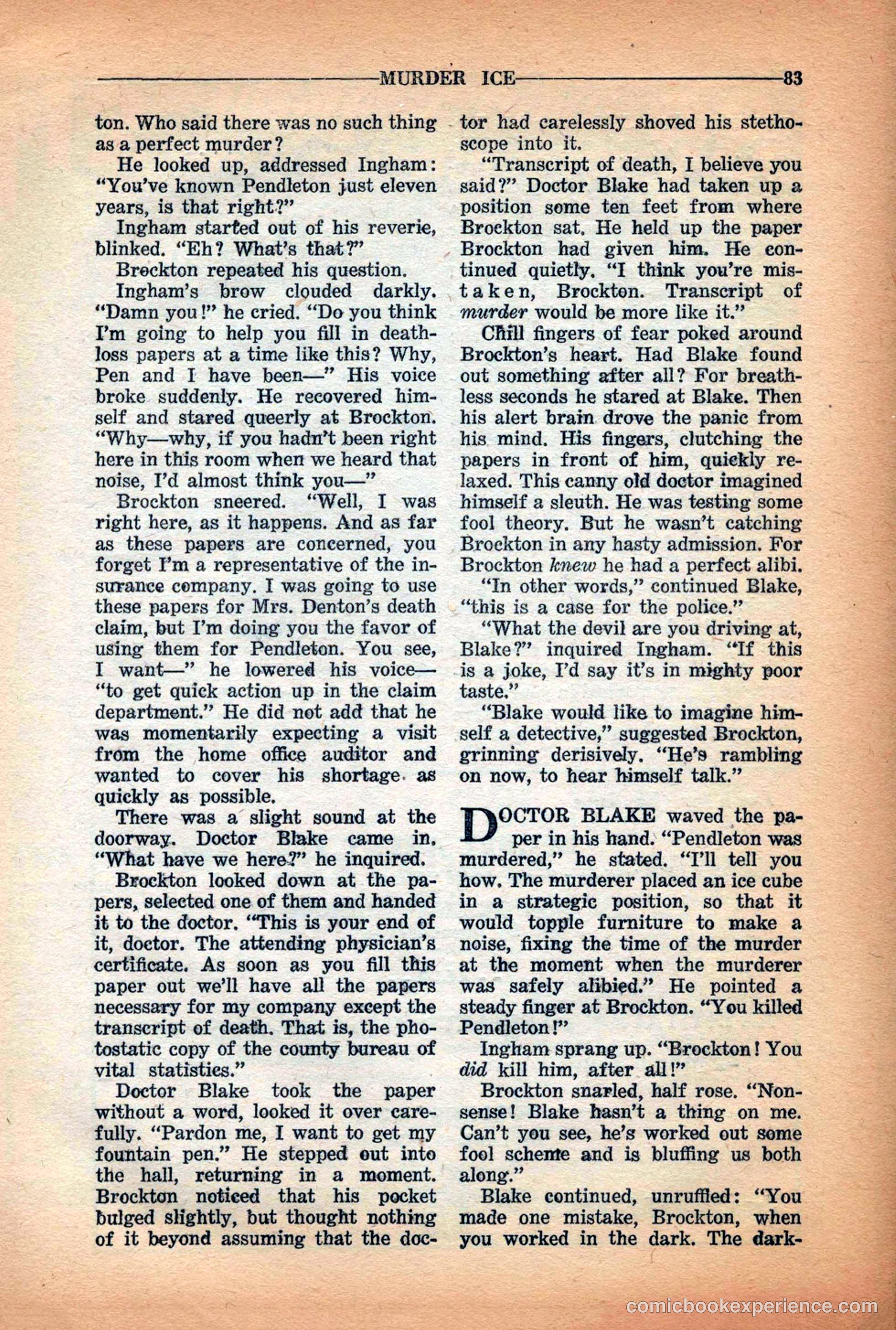 10-Story Detective Magazine Cover — page 85 of 116