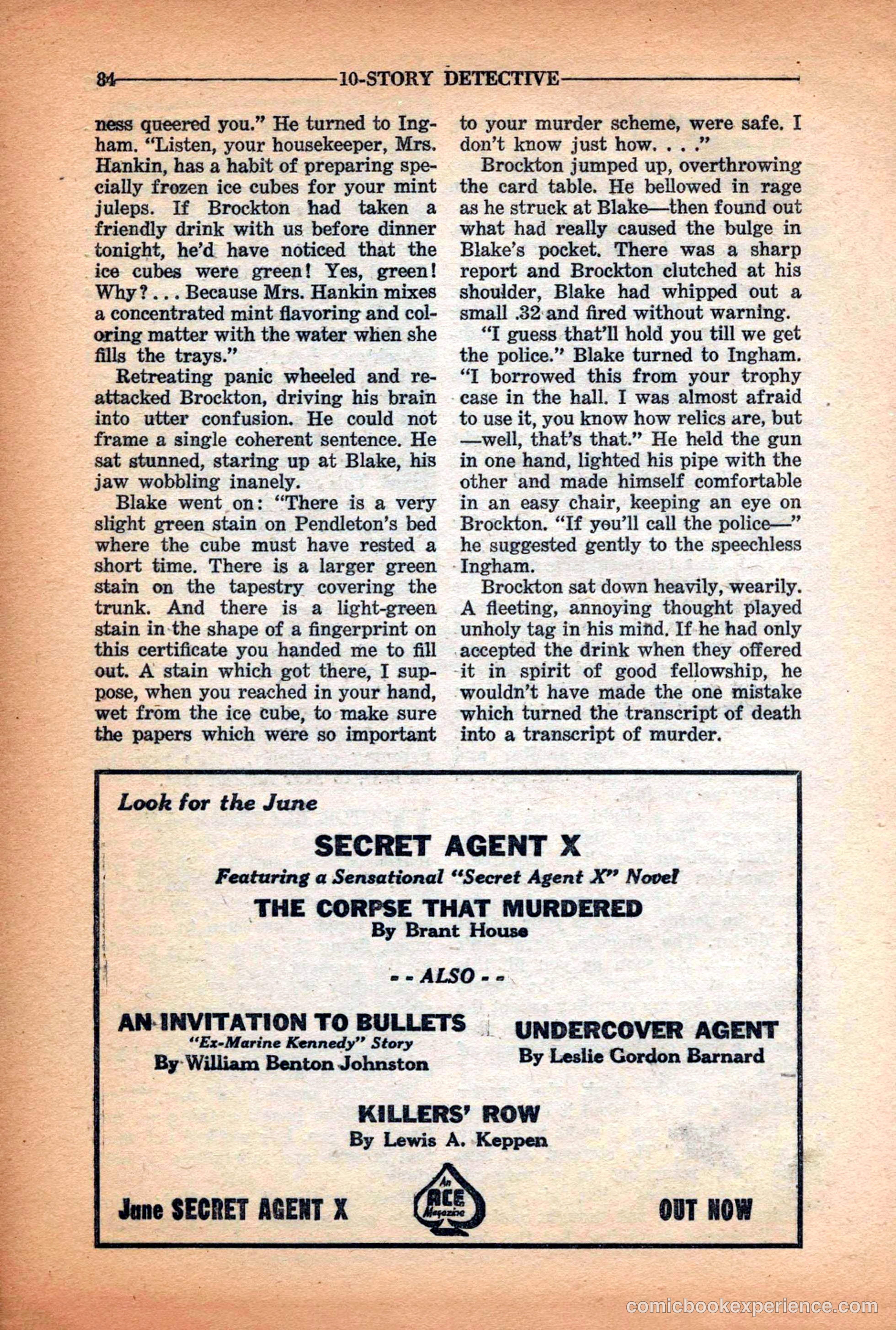 10-Story Detective Magazine Cover — page 86 of 116