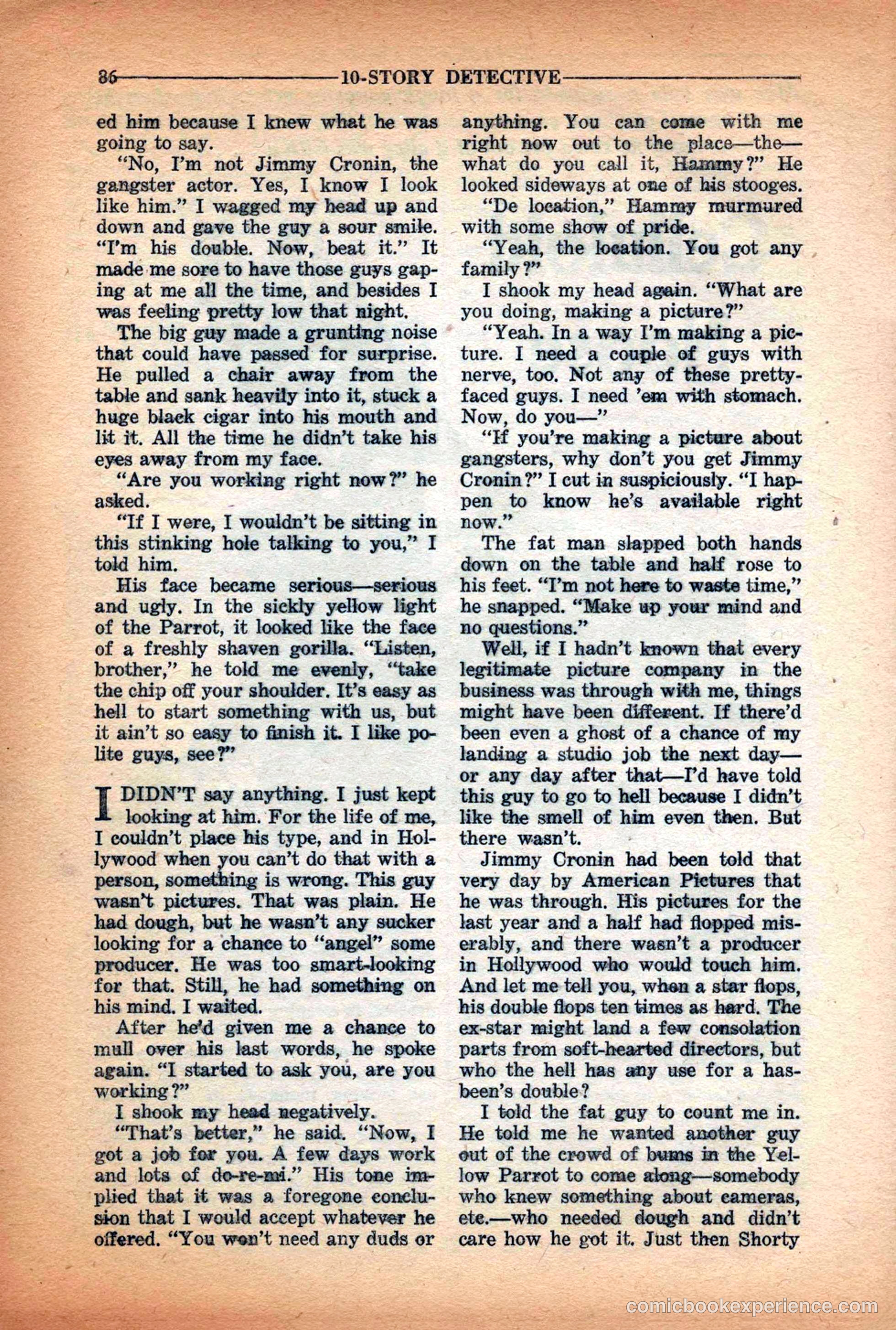 10-Story Detective Magazine Cover — page 88 of 116