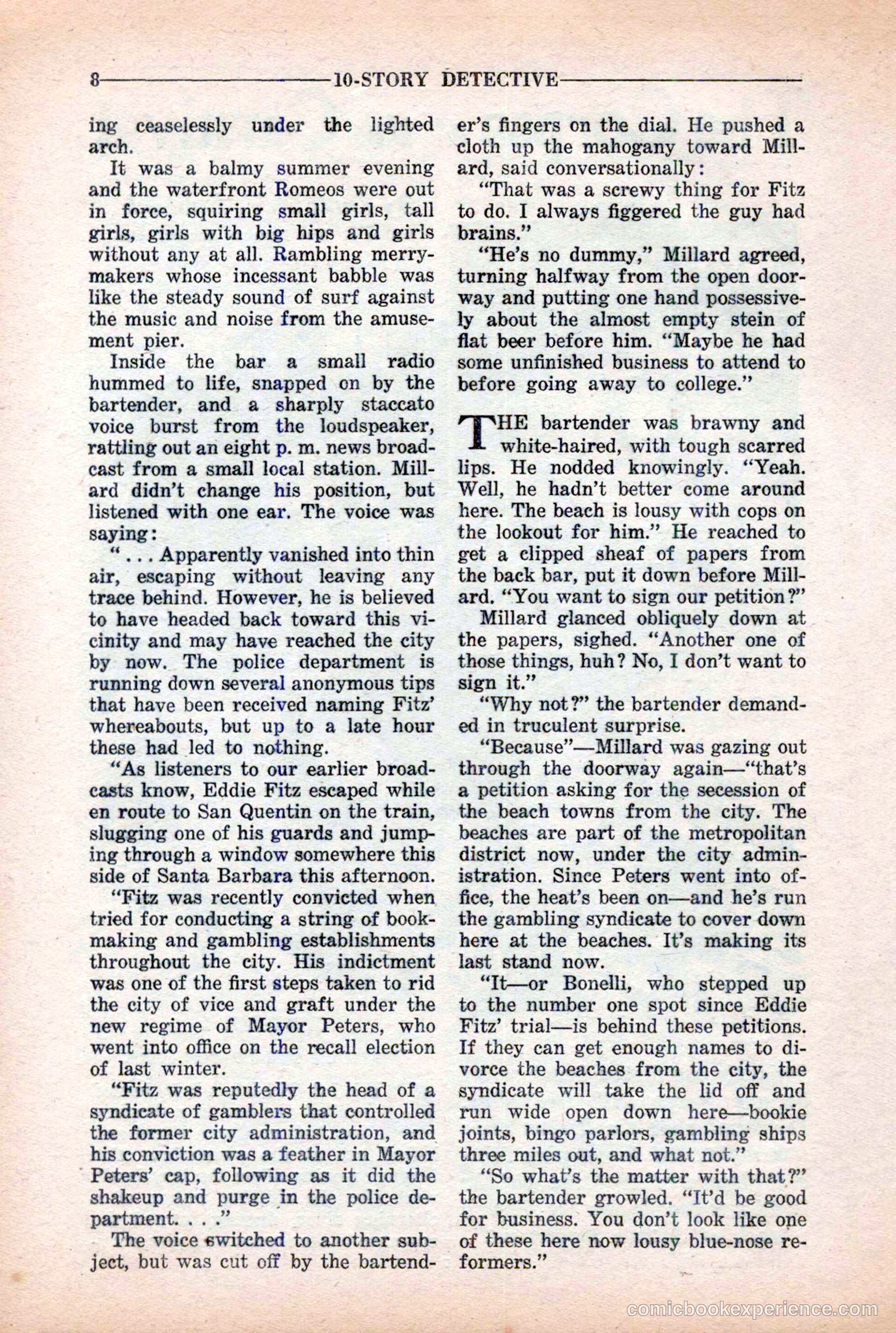 10-Story Detective Magazine Cover — page 10 of 116