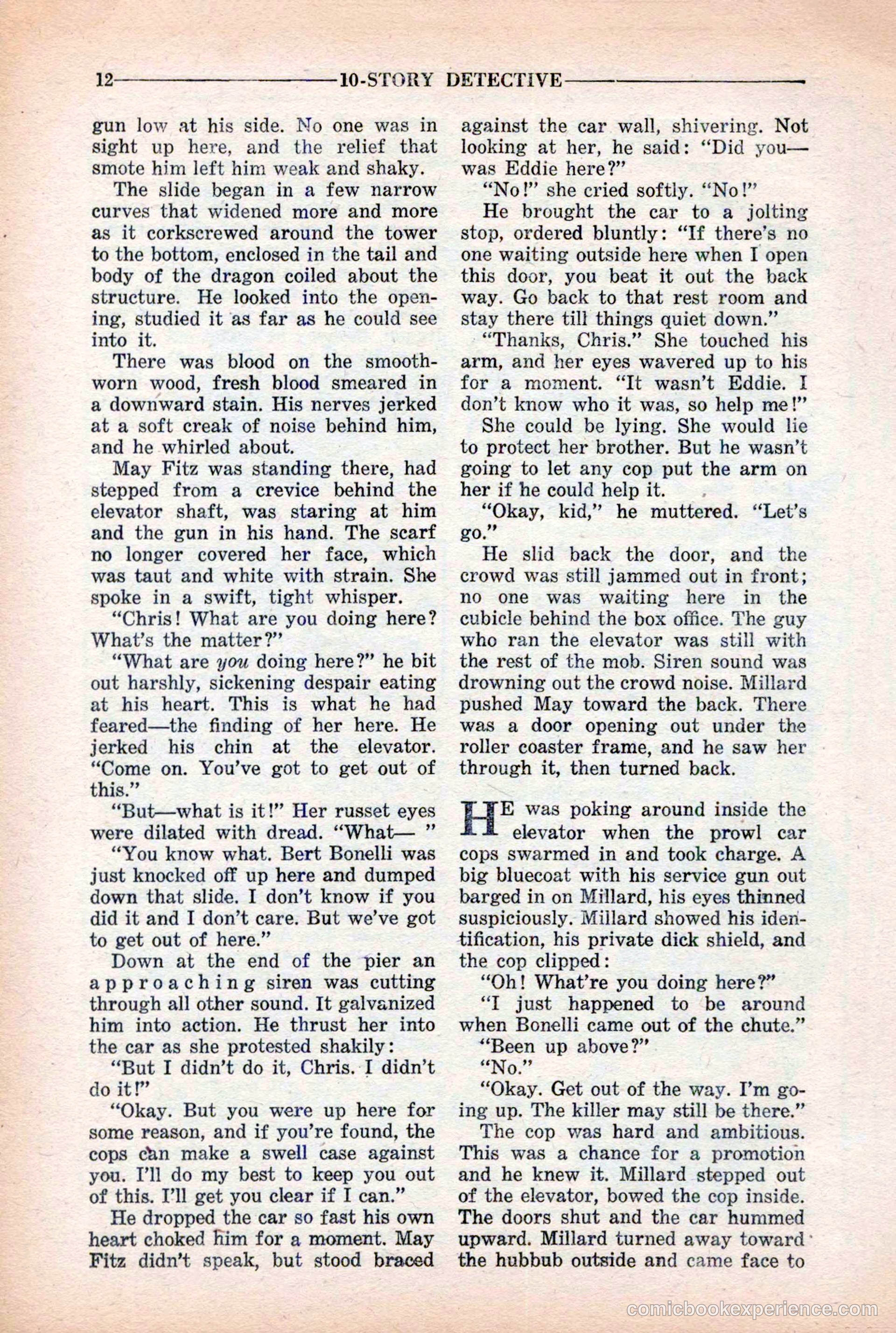10-Story Detective Magazine Cover — page 14 of 116