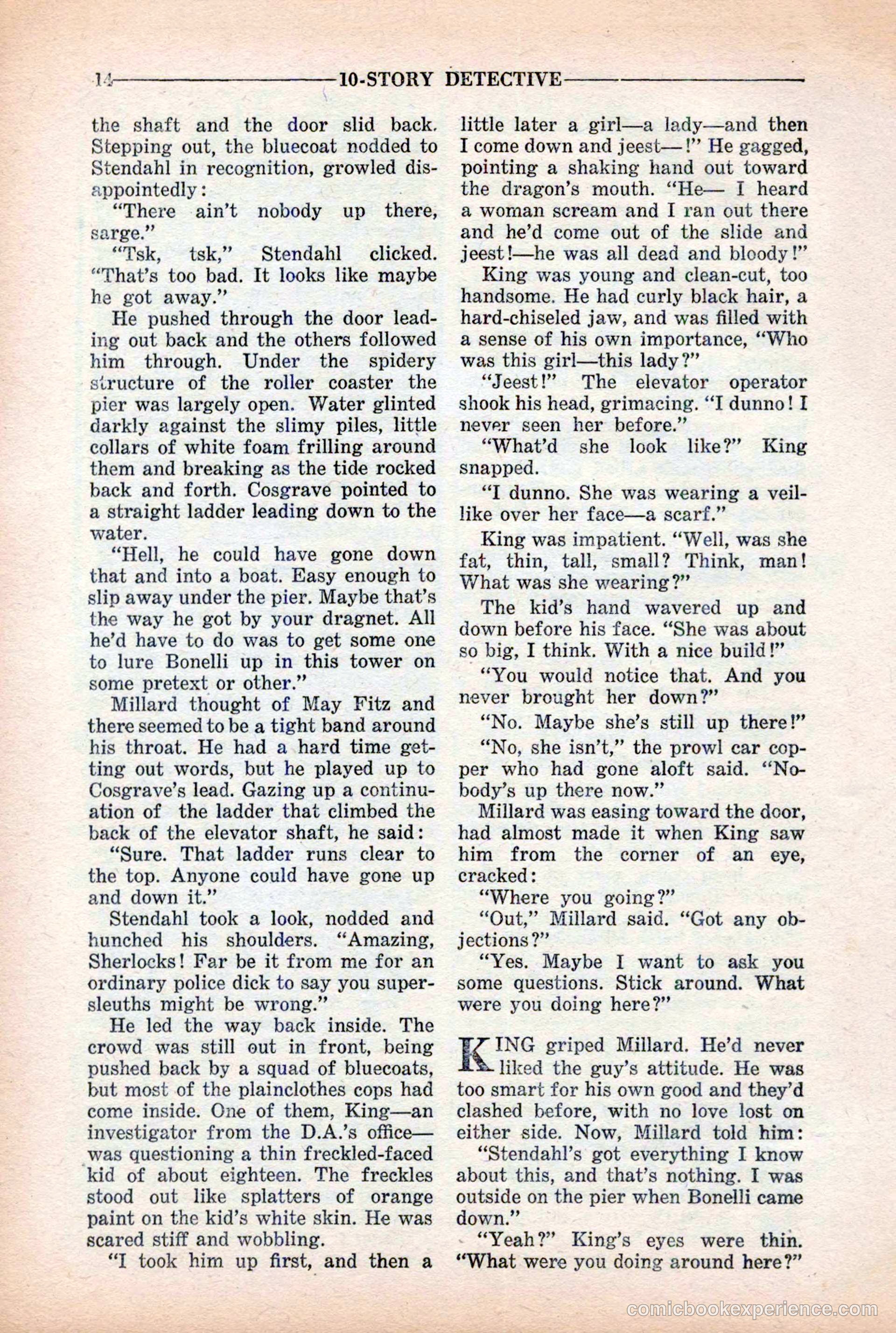 10-Story Detective Magazine Cover — page 16 of 116