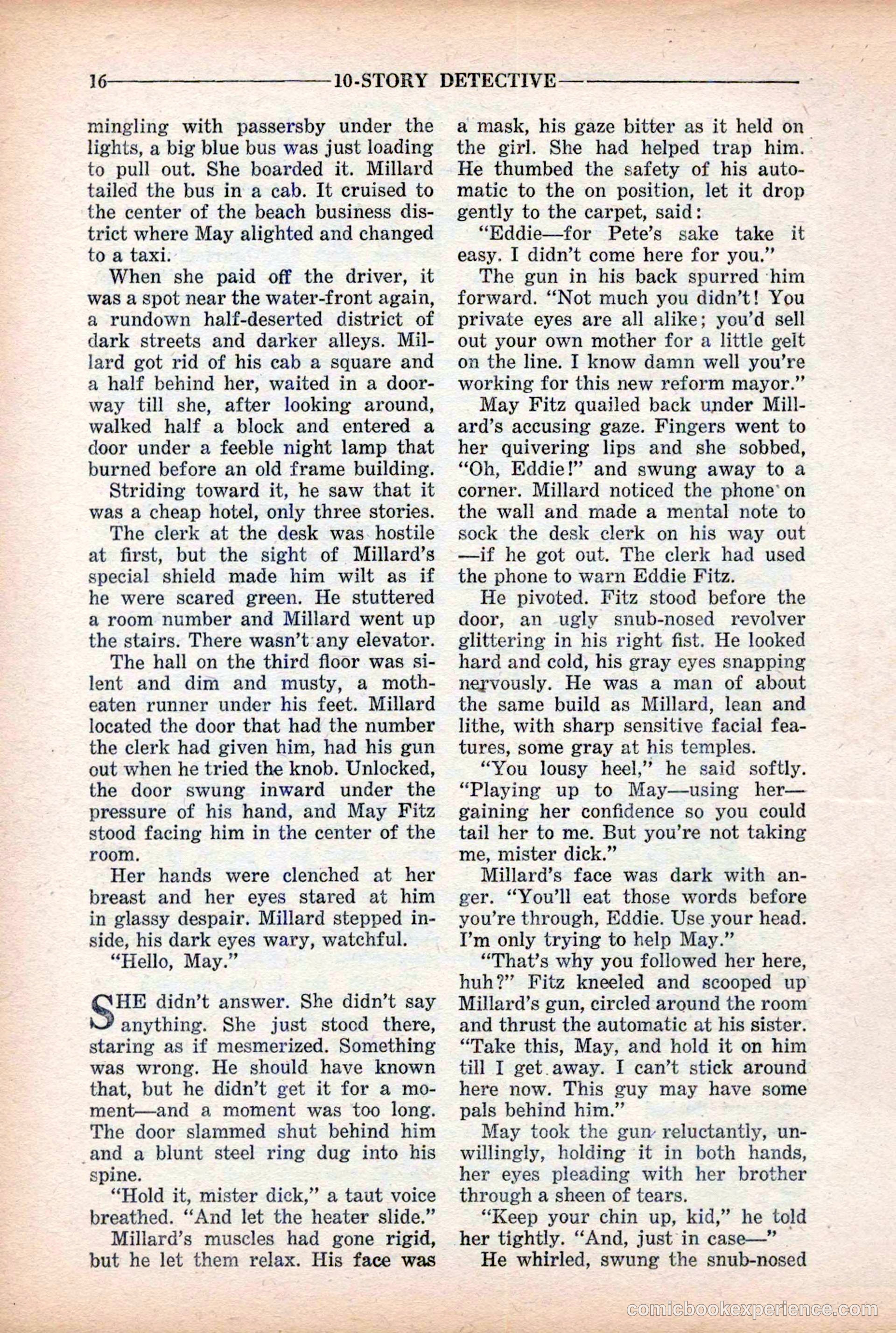 10-Story Detective Magazine Cover — page 18 of 116