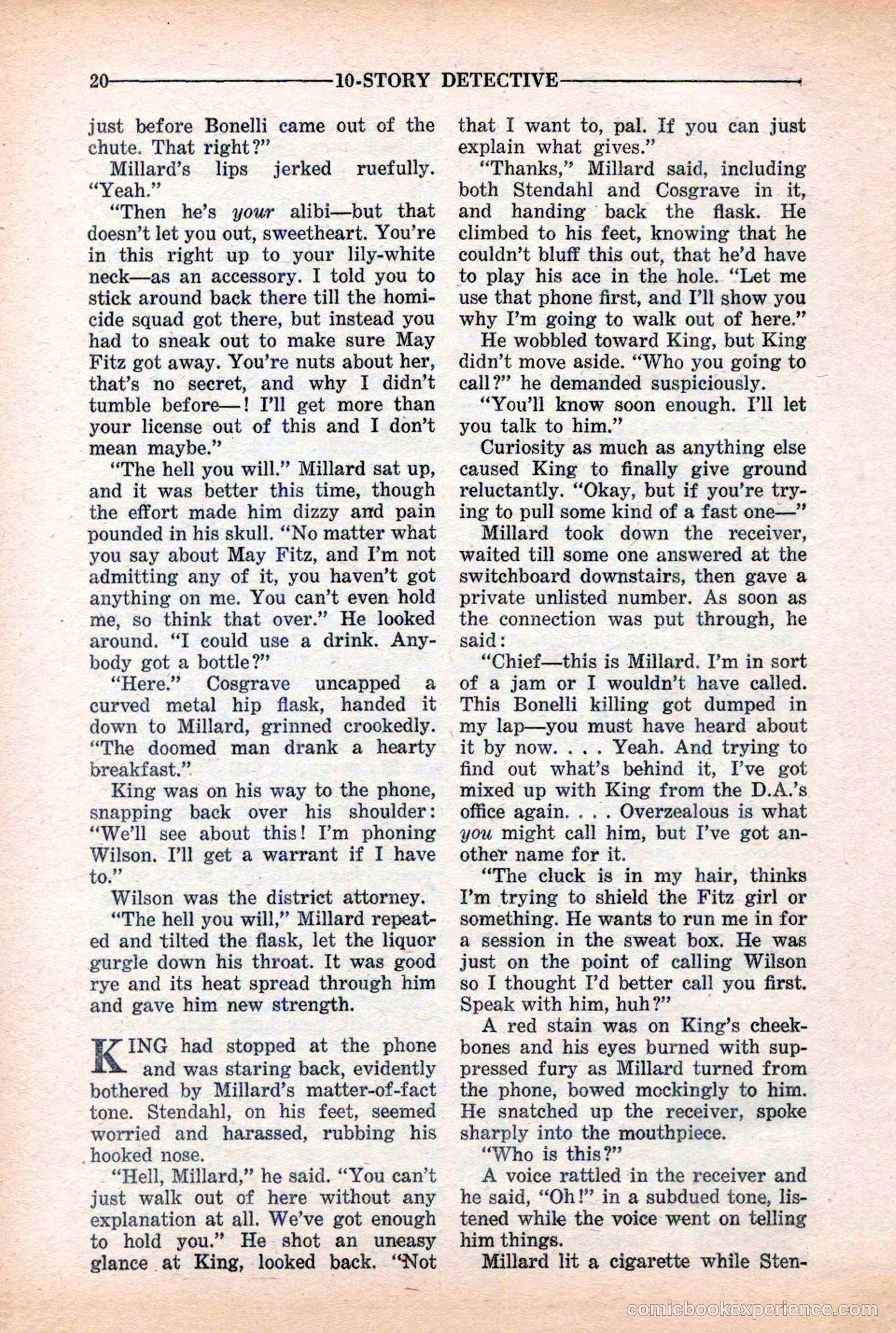 10-Story Detective Magazine Cover — page 22 of 116