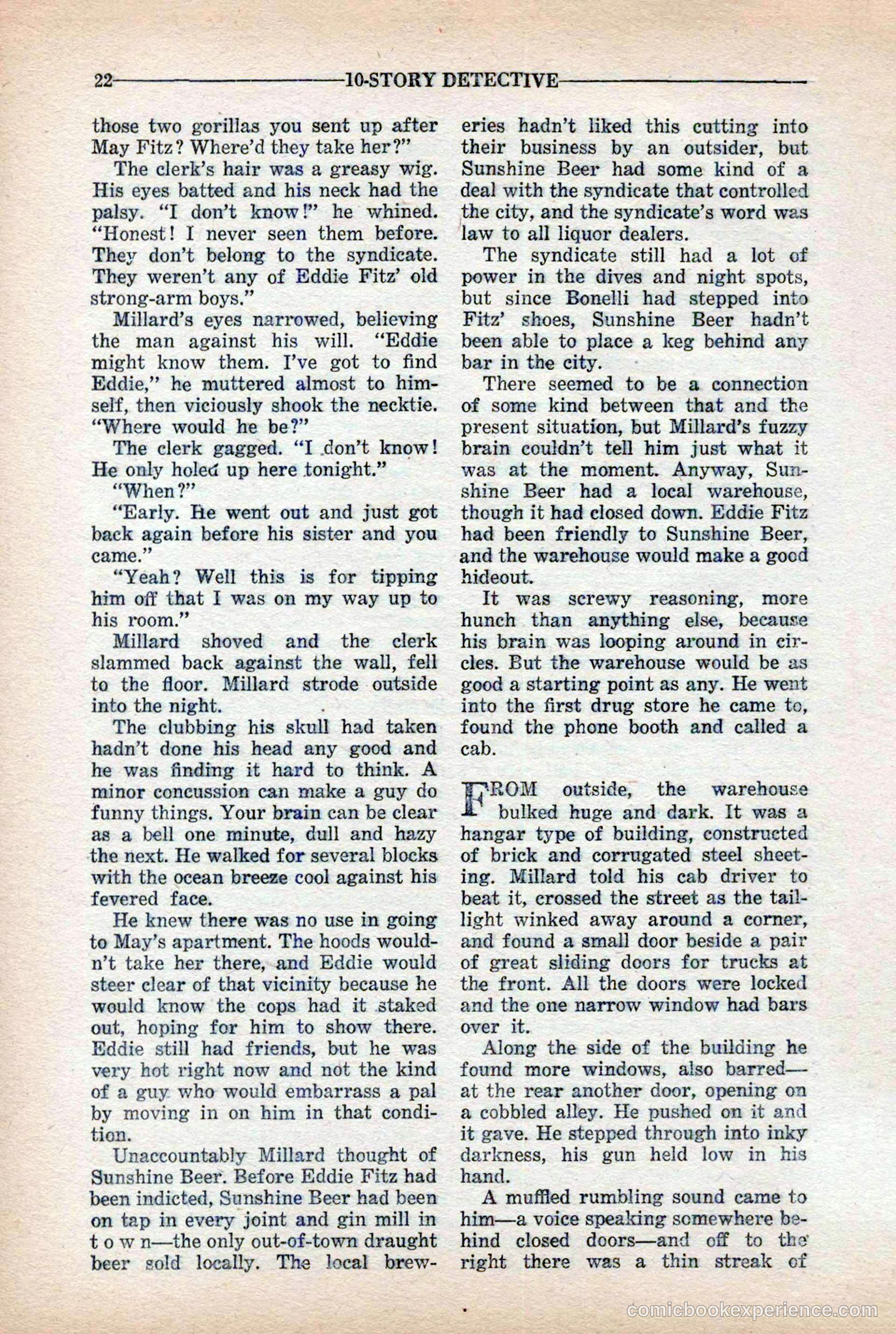 10-Story Detective Magazine Cover — page 24 of 116