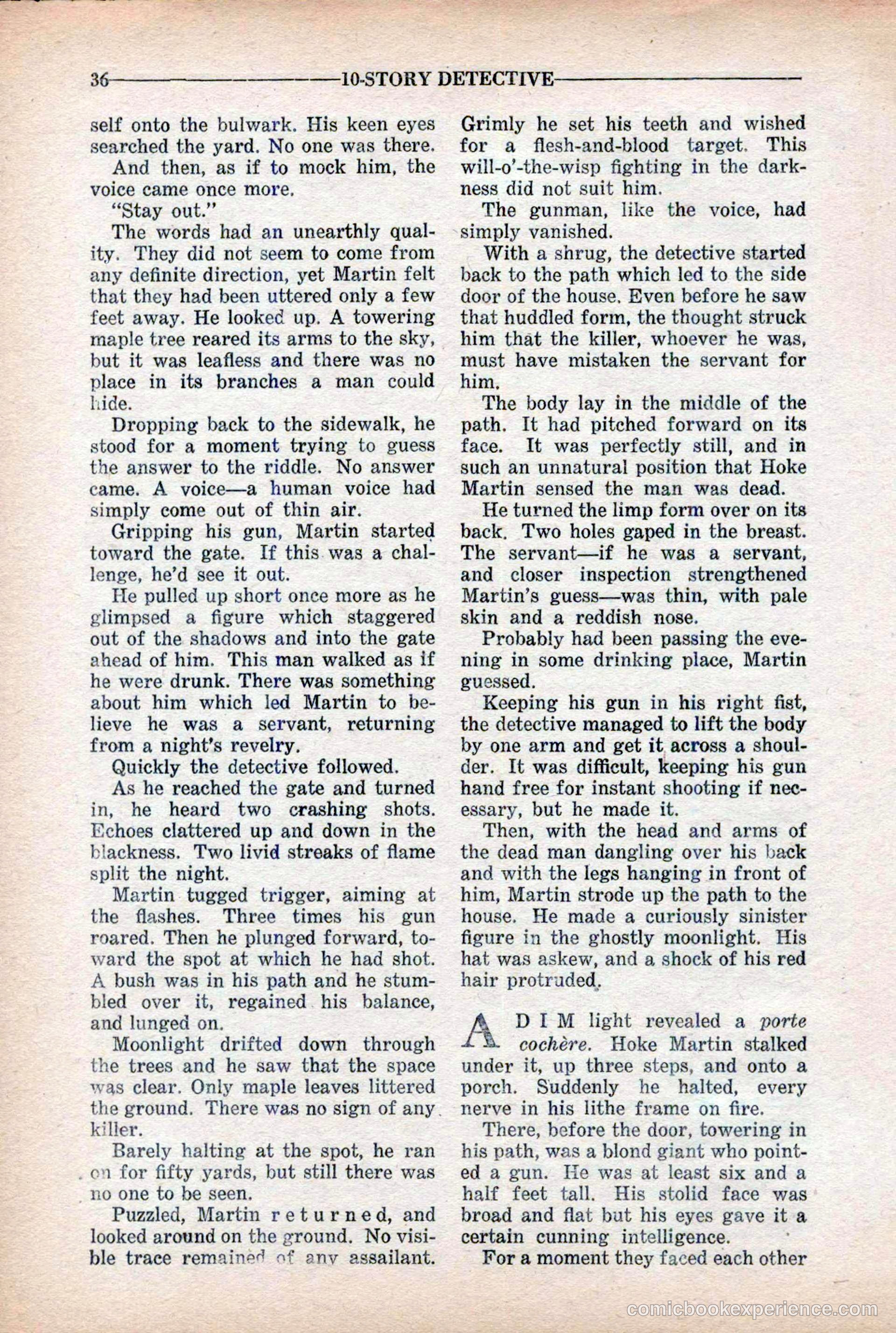 10-Story Detective Magazine Cover — page 38 of 116